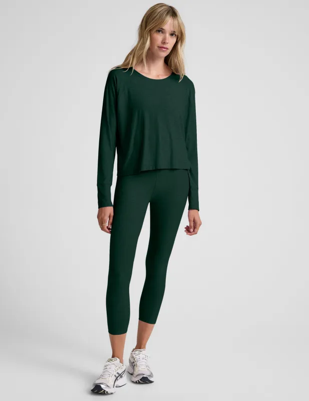 Spacedye Walk And Talk High Waisted Capri Legging sold by Beyond Yoga