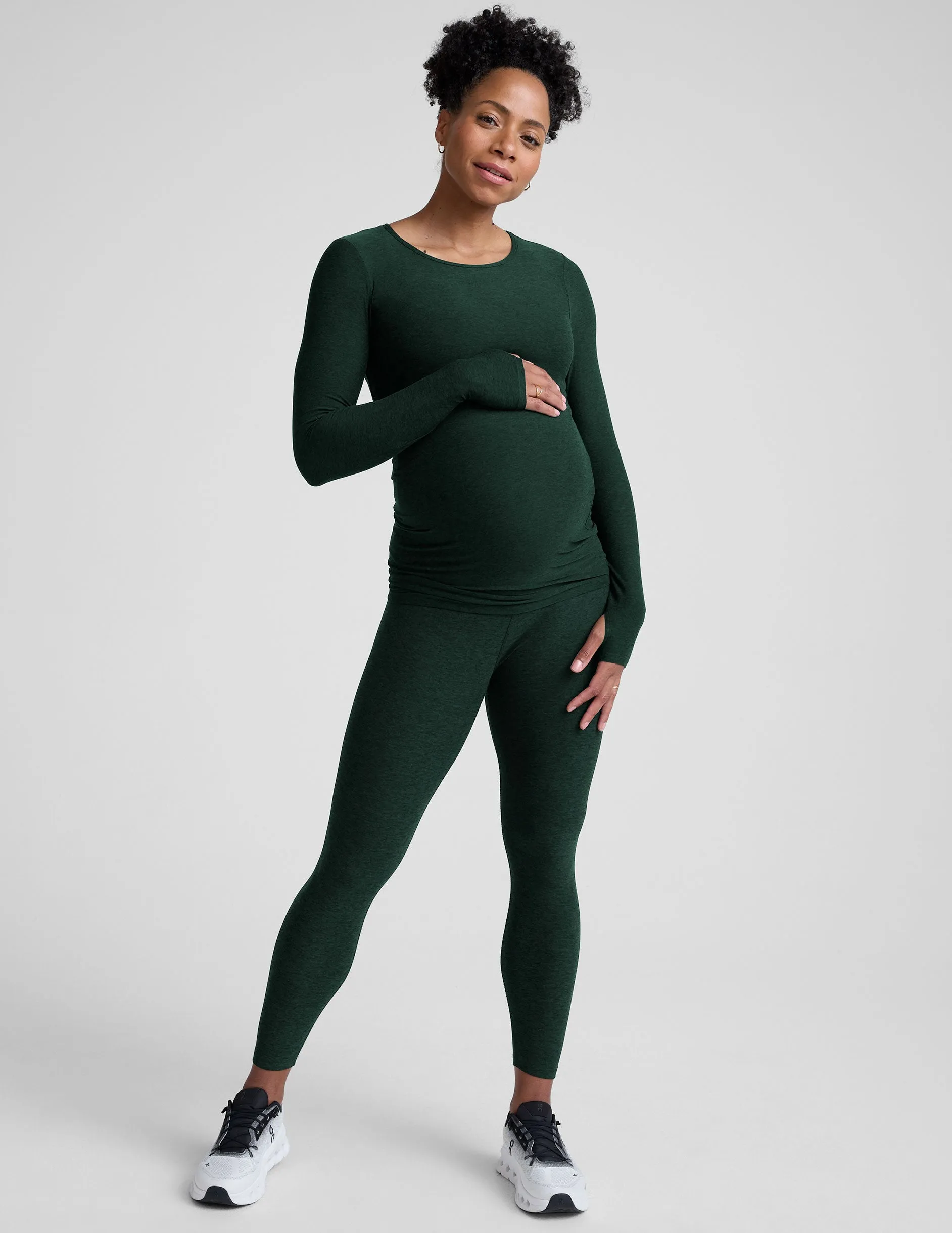 Featherweight Count On Me Maternity Crew Pullover sold by Beyond Yoga product image thumbnail 5