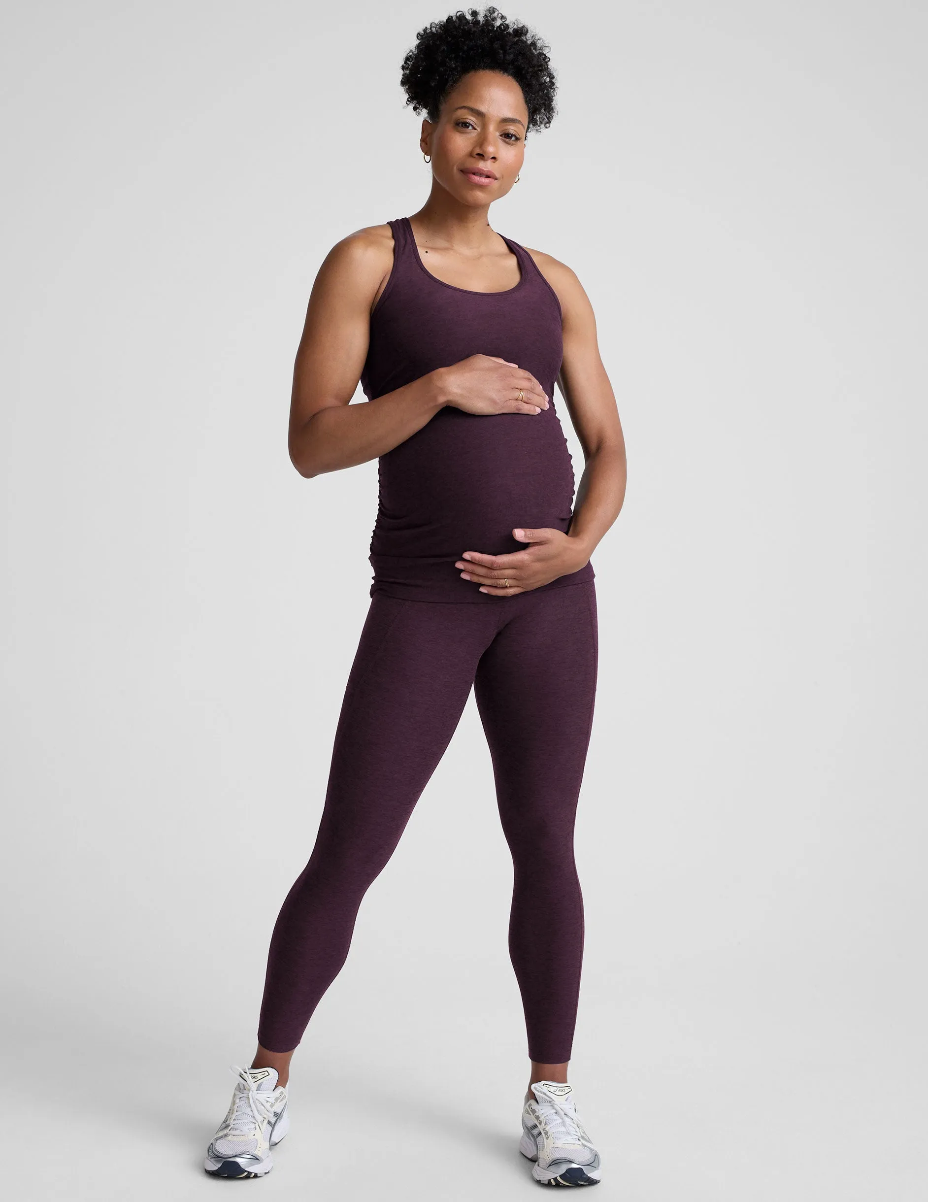 Featherweight Let It Grow Racerback Maternity Tank sold by Beyond Yoga product image thumbnail 5