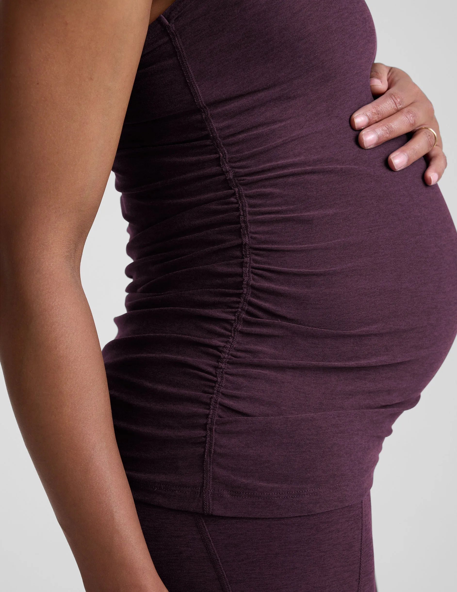 Featherweight Let It Grow Racerback Maternity Tank sold by Beyond Yoga product image thumbnail 4