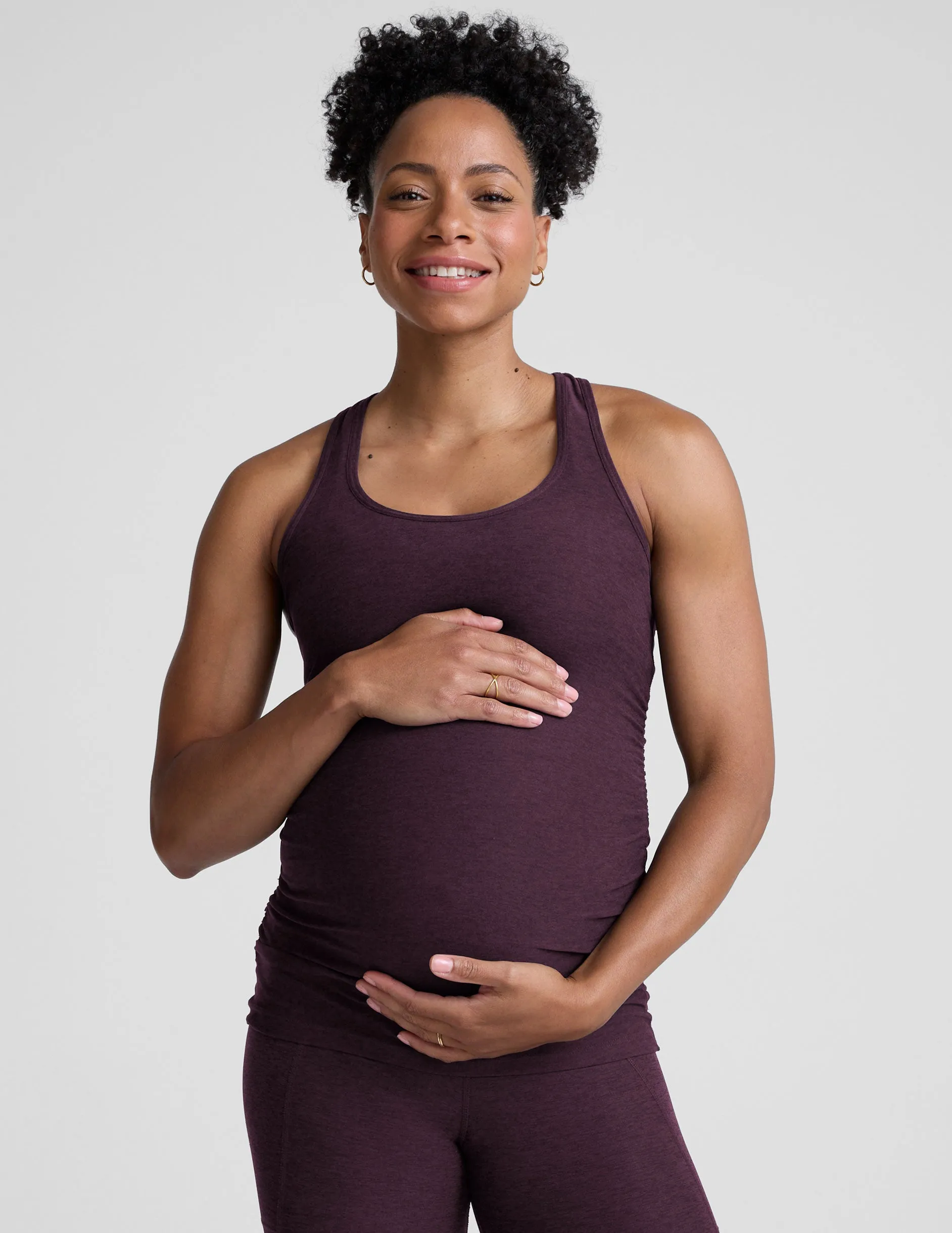 Featherweight Let It Grow Racerback Maternity Tank sold by Beyond Yoga product image thumbnail 2