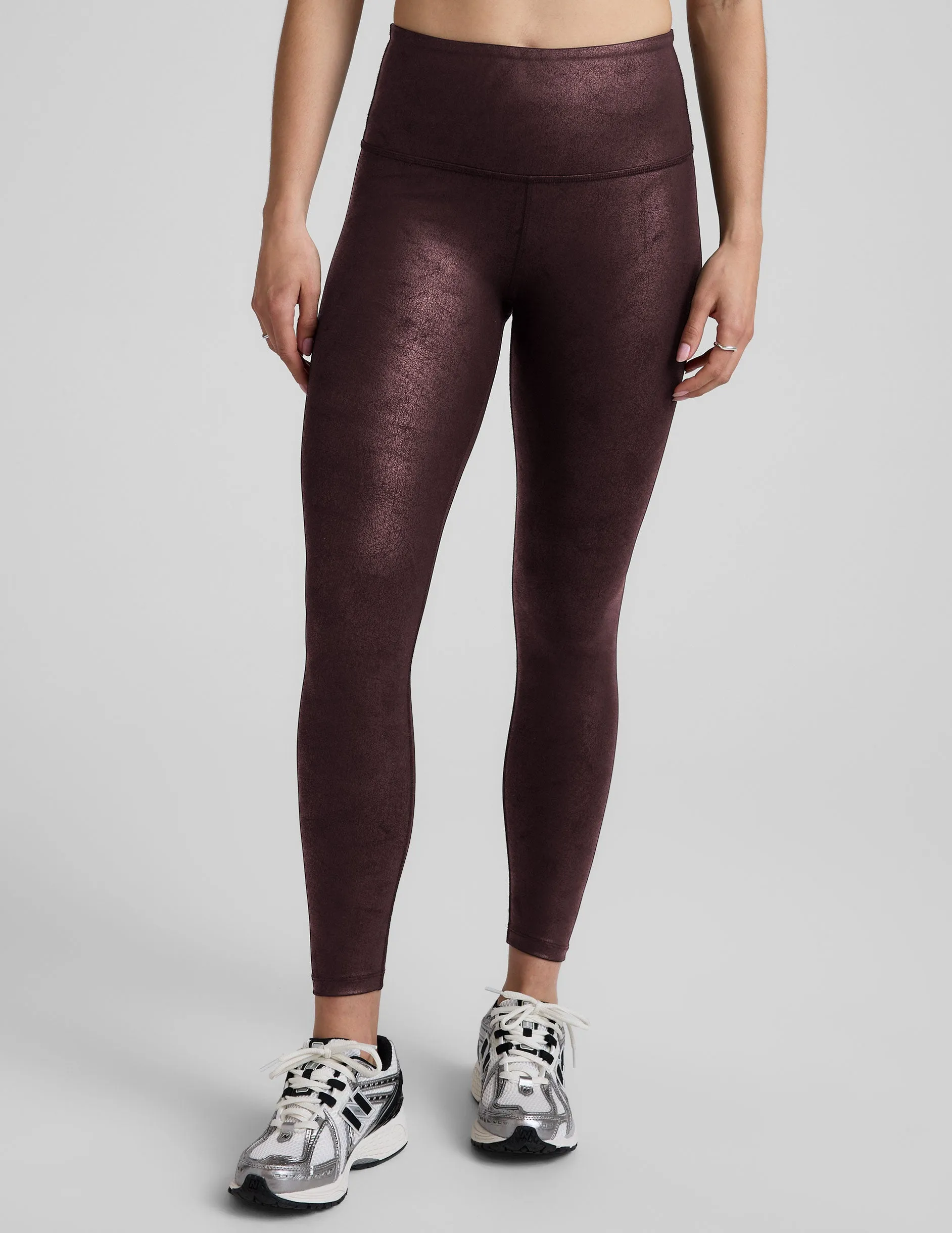 Leatherette High Waisted Midi Legging sold by Beyond Yoga product image thumbnail 2