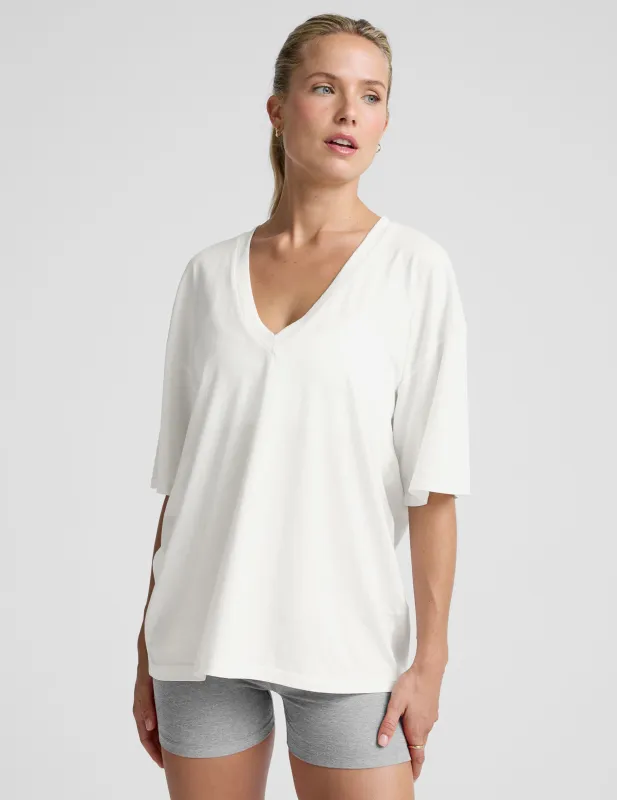 Oversized V-neck Tee sold by Beyond Yoga