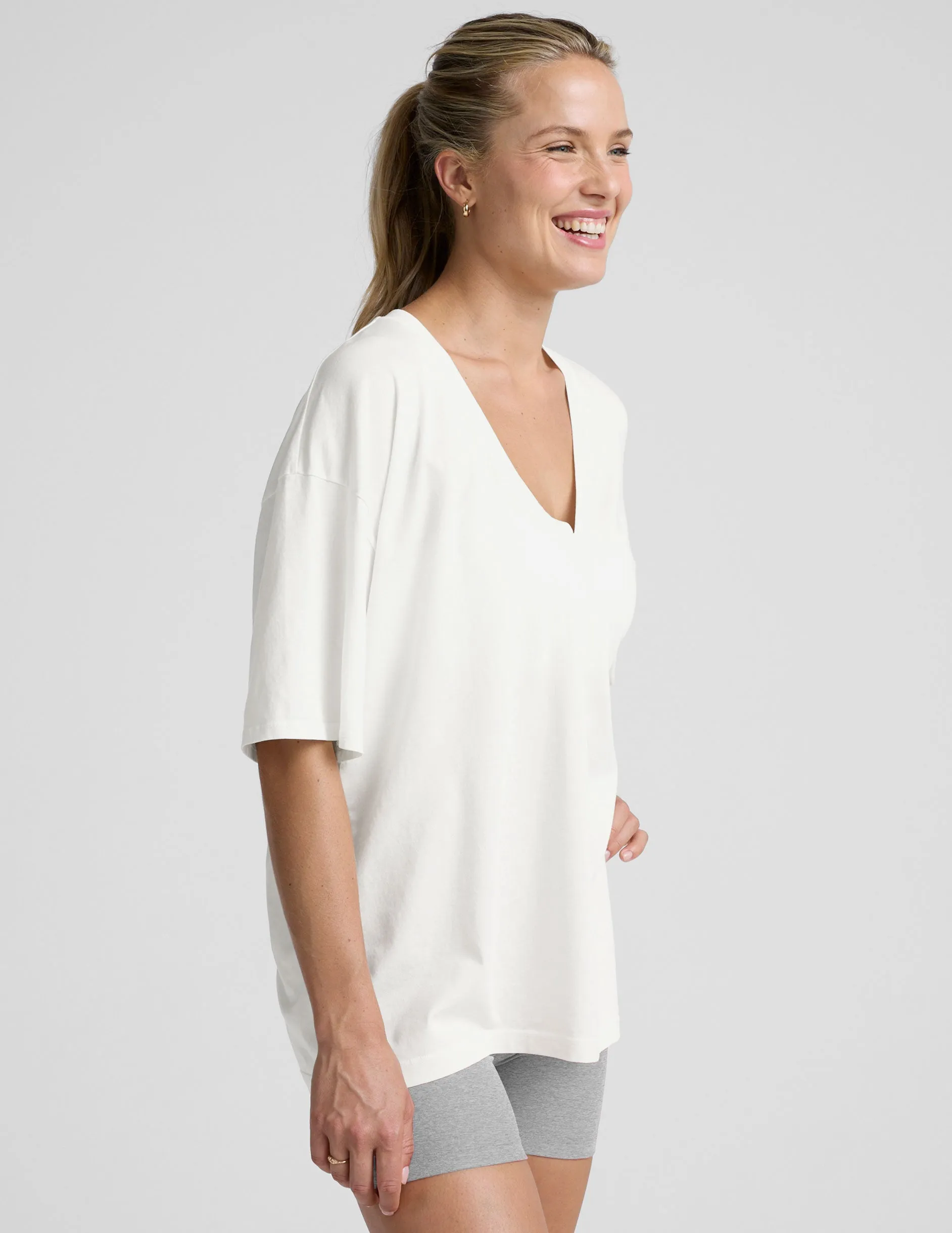 Oversized V-neck Tee sold by Beyond Yoga product image thumbnail 2