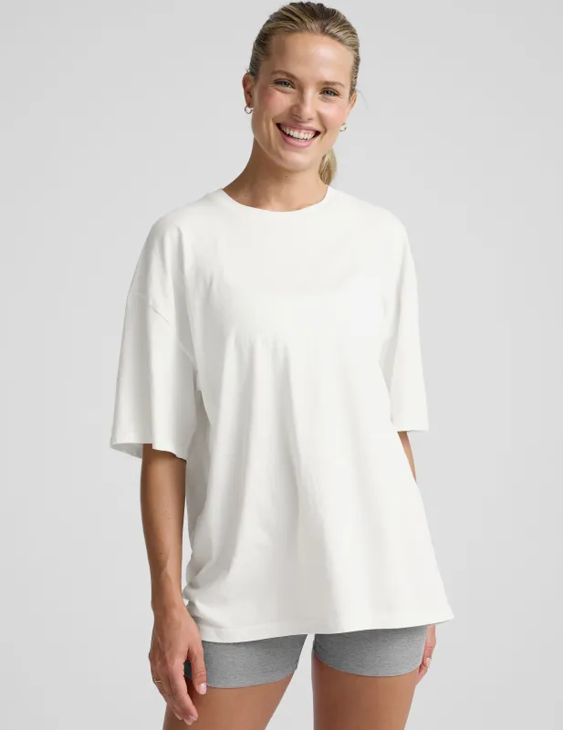Oversized Cotton Tee sold by Beyond Yoga