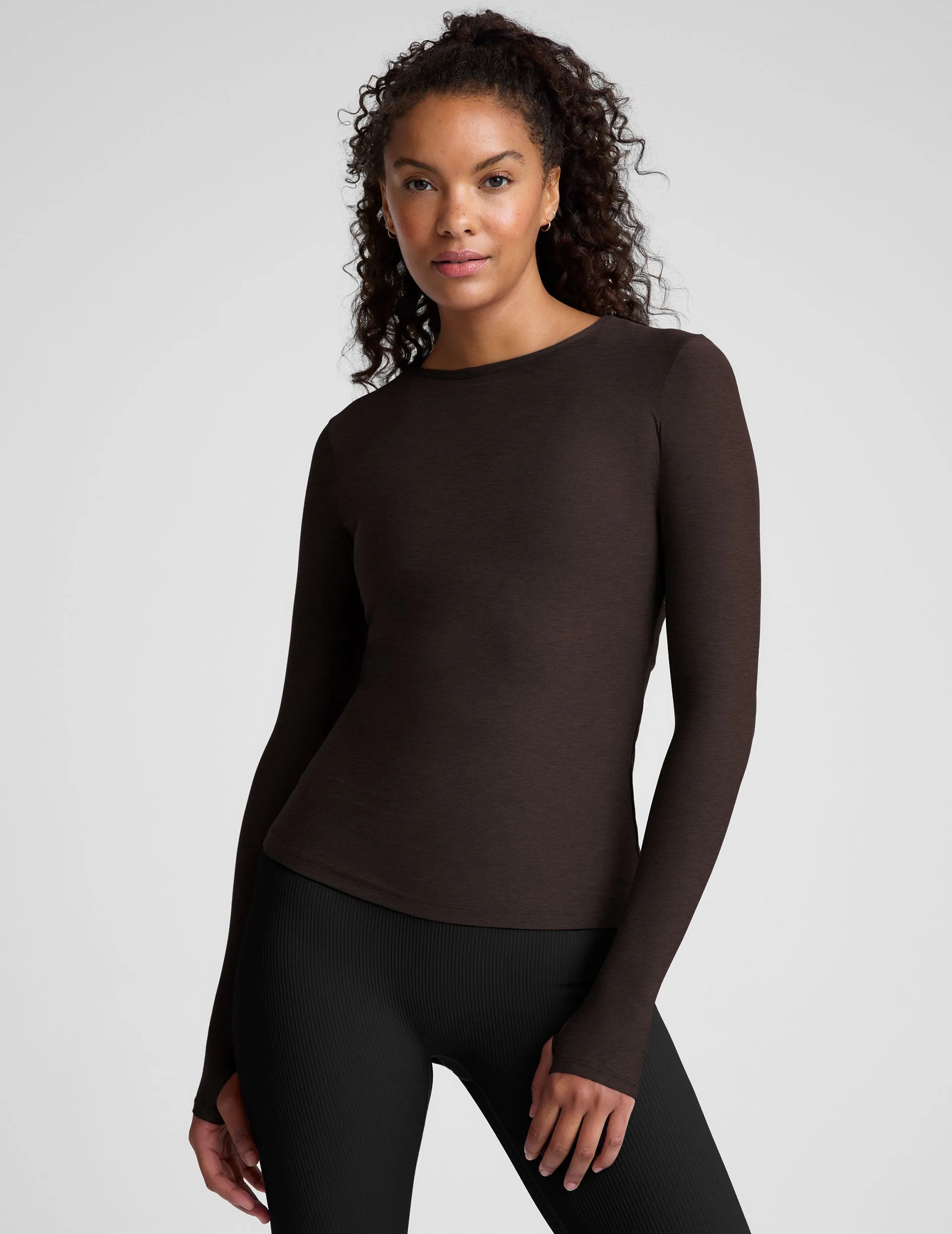 Featherweight Classic Crew Pullover sold by Beyond Yoga