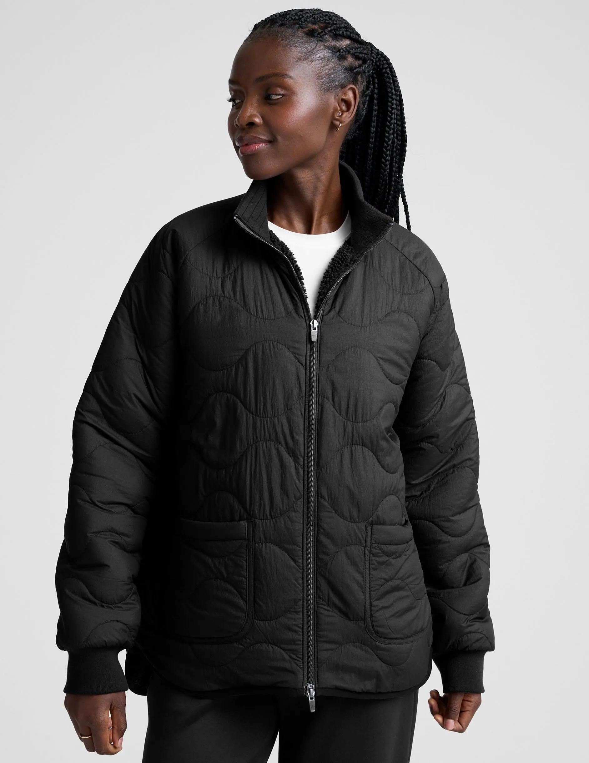 2-Way Quilted Jacket sold by Beyond Yoga product image thumbnail 2