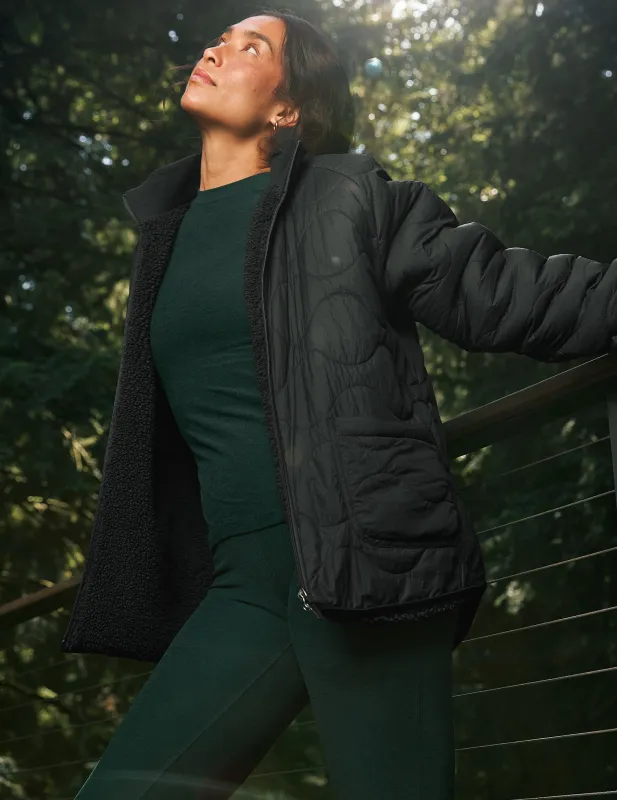 2-Way Quilted Jacket sold by Beyond Yoga