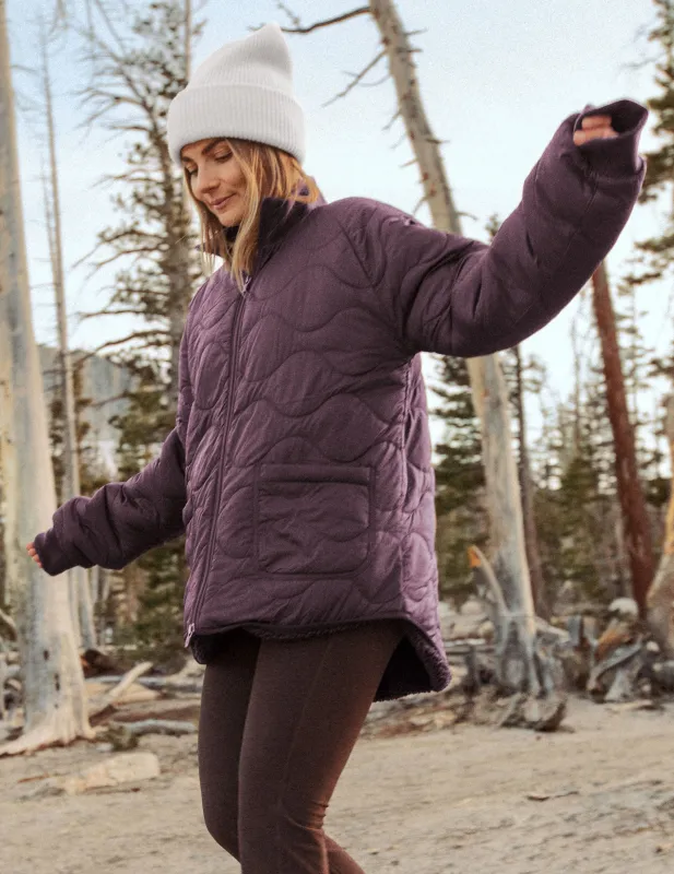 2-Way Quilted Jacket sold by Beyond Yoga