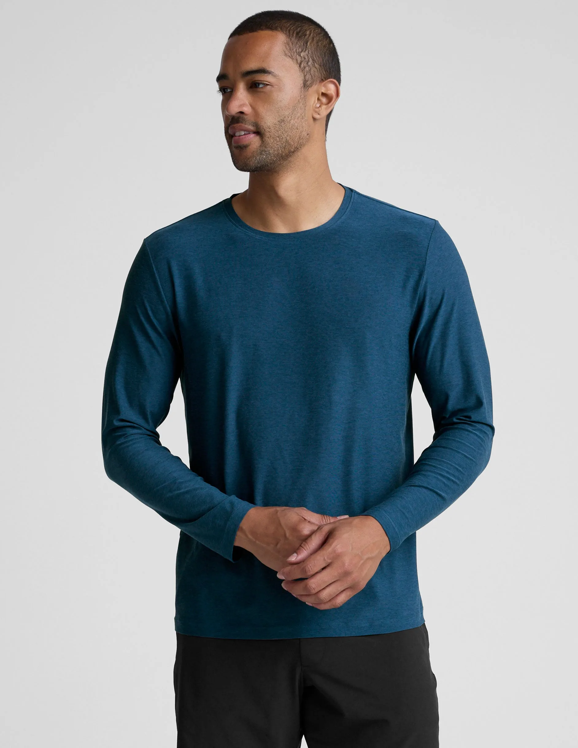 Always Beyond Men's Long Sleeve Crew 2.0 sold by Beyond Yoga