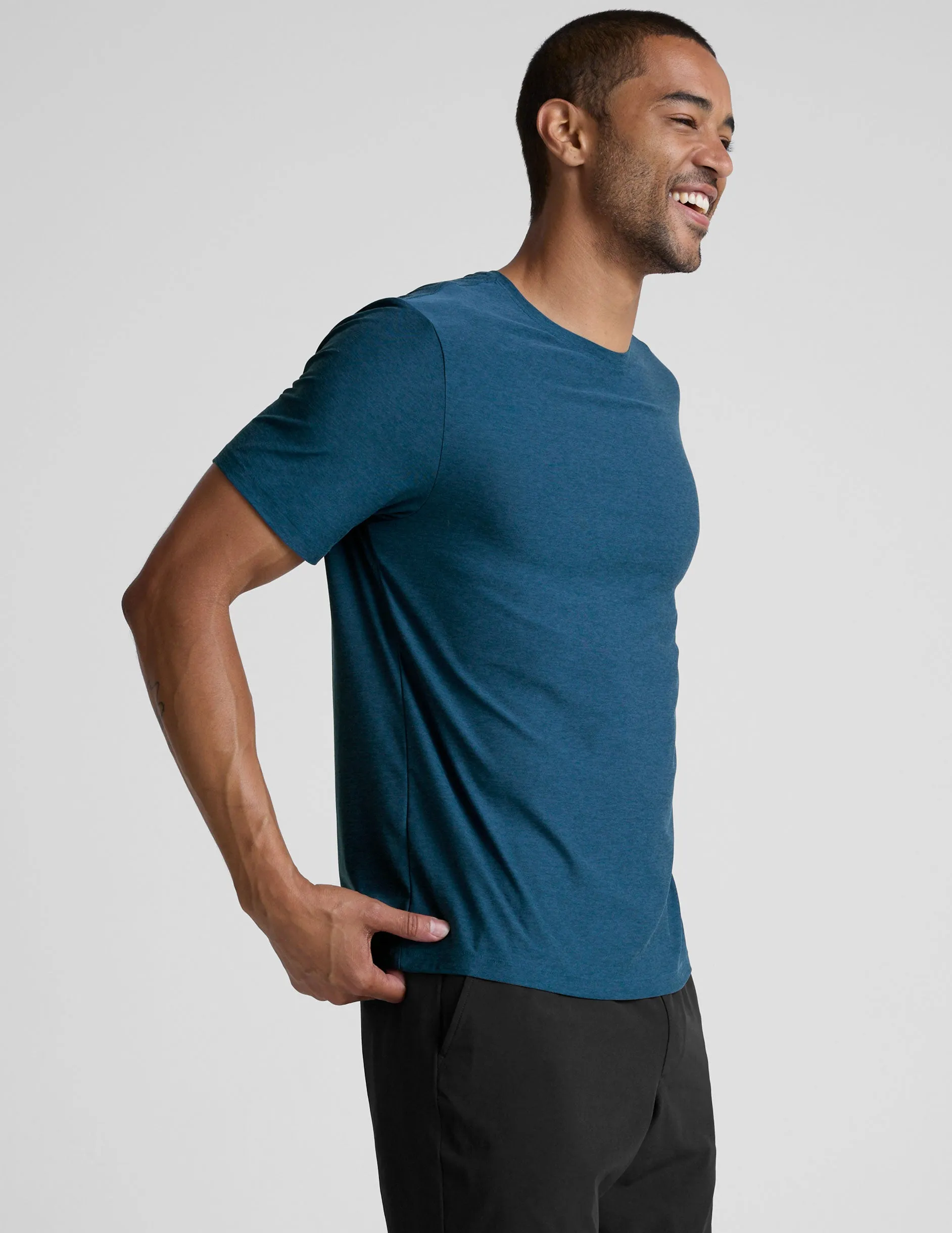 Always Beyond Men's Crew Tee 2.0 sold by Beyond Yoga product image thumbnail 2