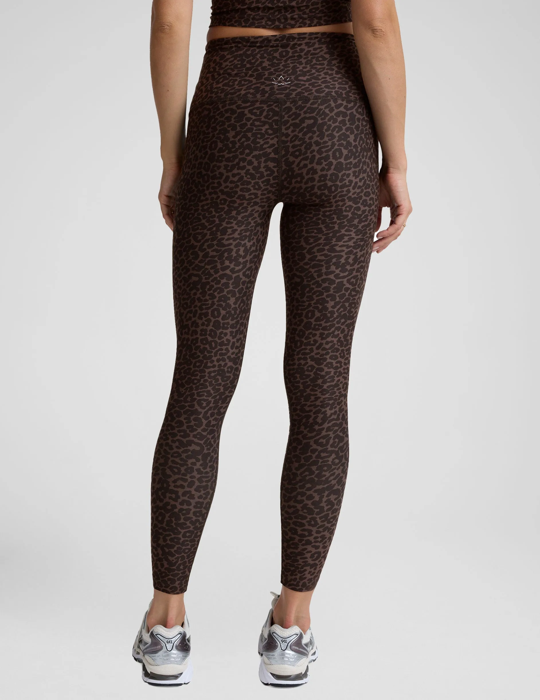 Espresso Leopard SoftMark High Waisted Midi Legging sold by Beyond Yoga product image thumbnail 4