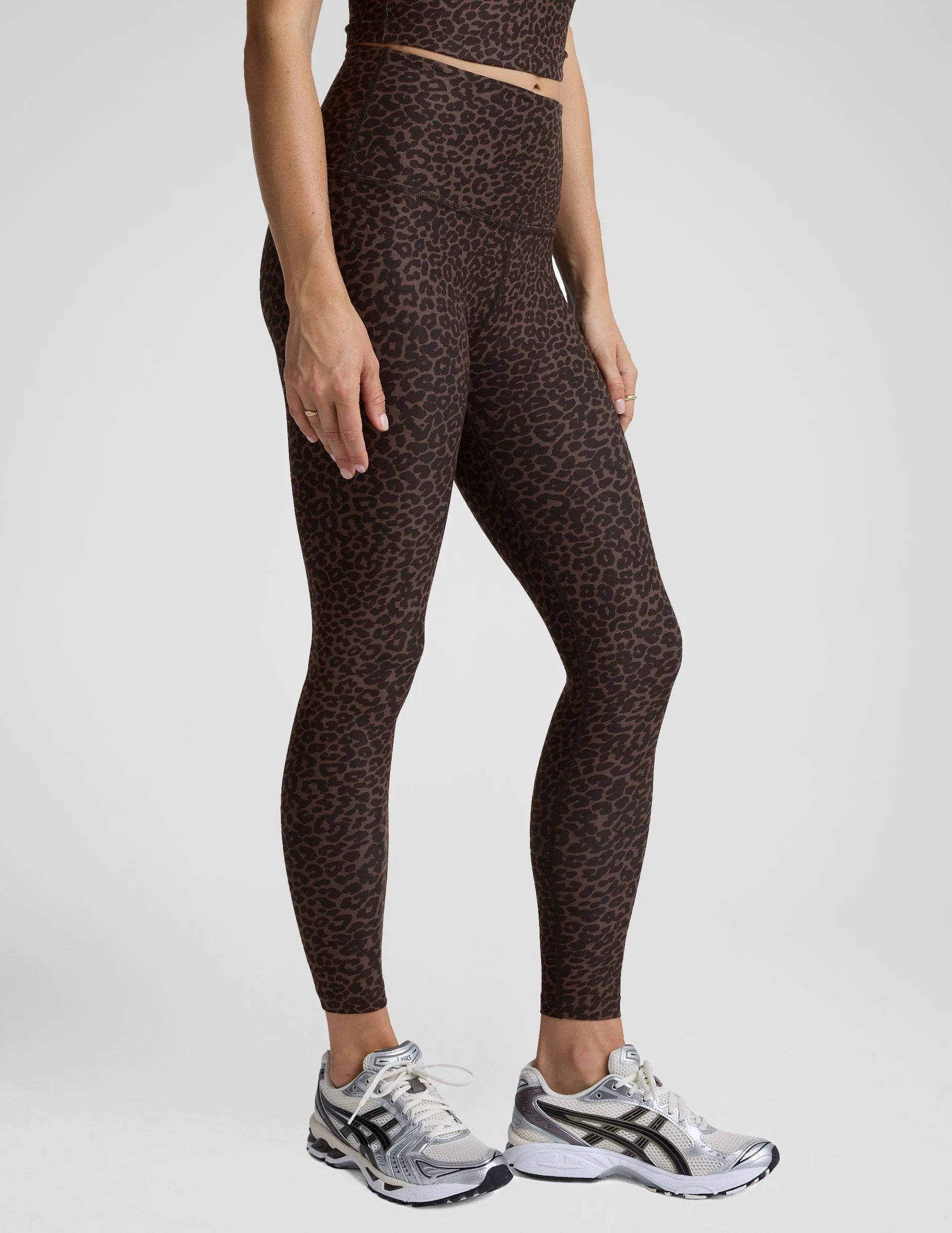 Espresso Leopard SoftMark High Waisted Midi Legging sold by Beyond Yoga product image thumbnail 3