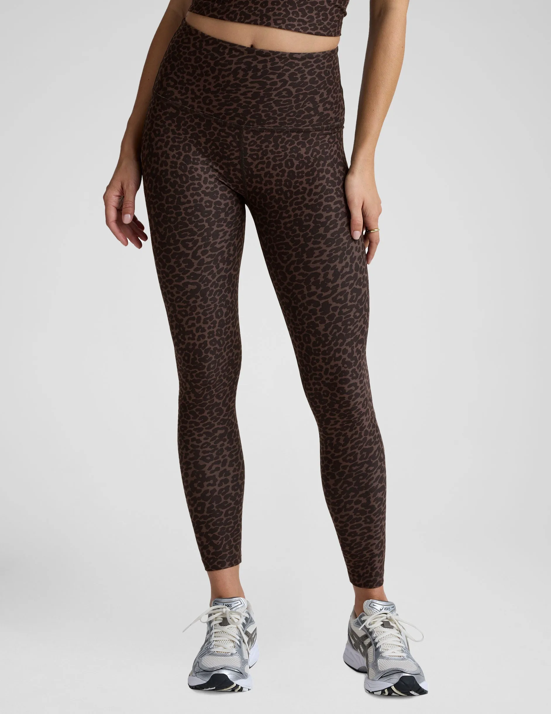 Espresso Leopard SoftMark High Waisted Midi Legging sold by Beyond Yoga product image thumbnail 2