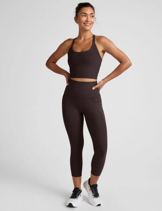 Spacedye Out Of Pocket High Waisted Capri Legging sold by Beyond Yoga