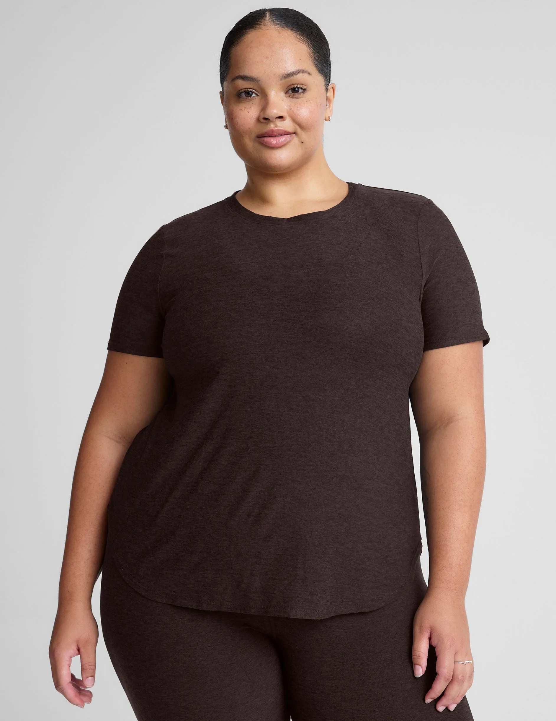 Featherweight On The Down Low Tee sold by Beyond Yoga product image thumbnail 5