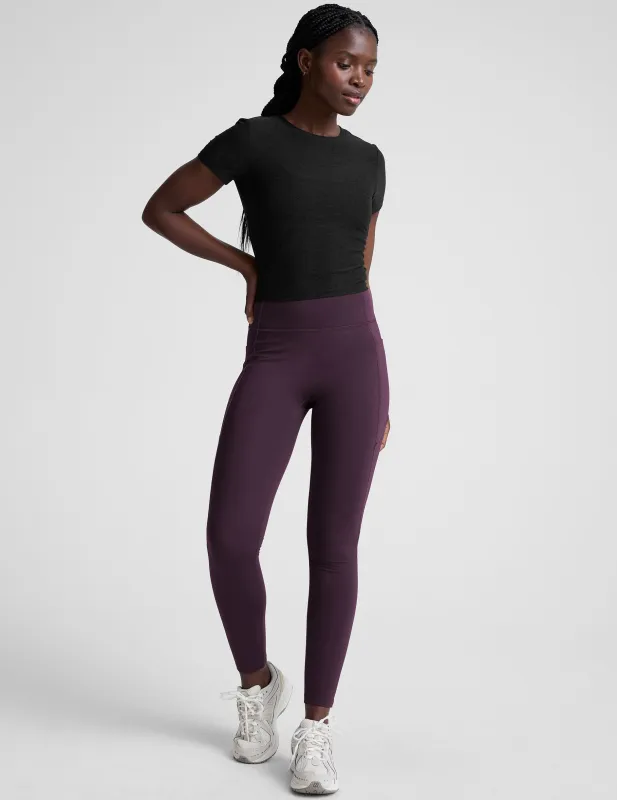 Pacer Fleece Zip Pocket Full Length Legging sold by Beyond Yoga