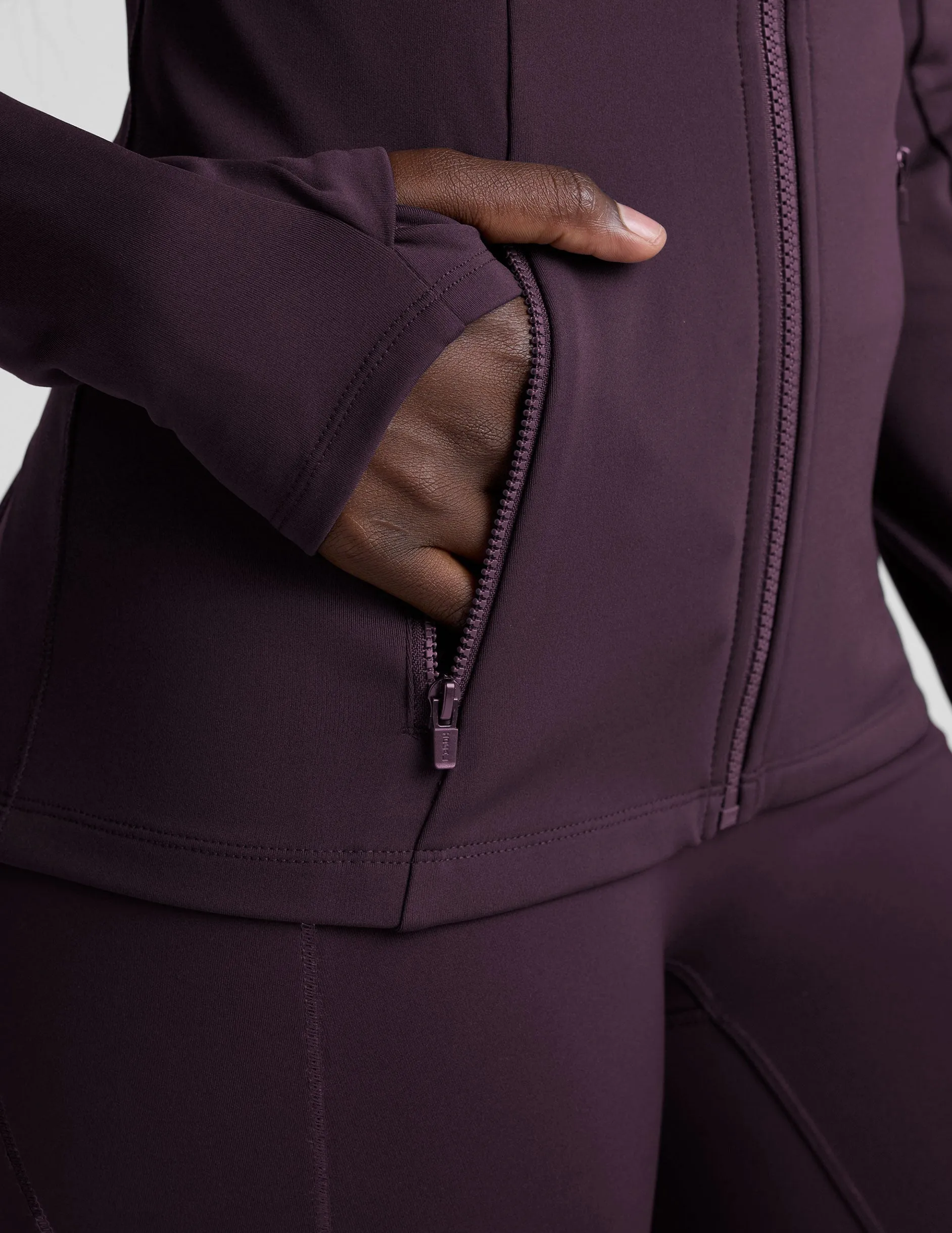 Pacer Fleece Full Zip Jacket sold by Beyond Yoga product image thumbnail 5