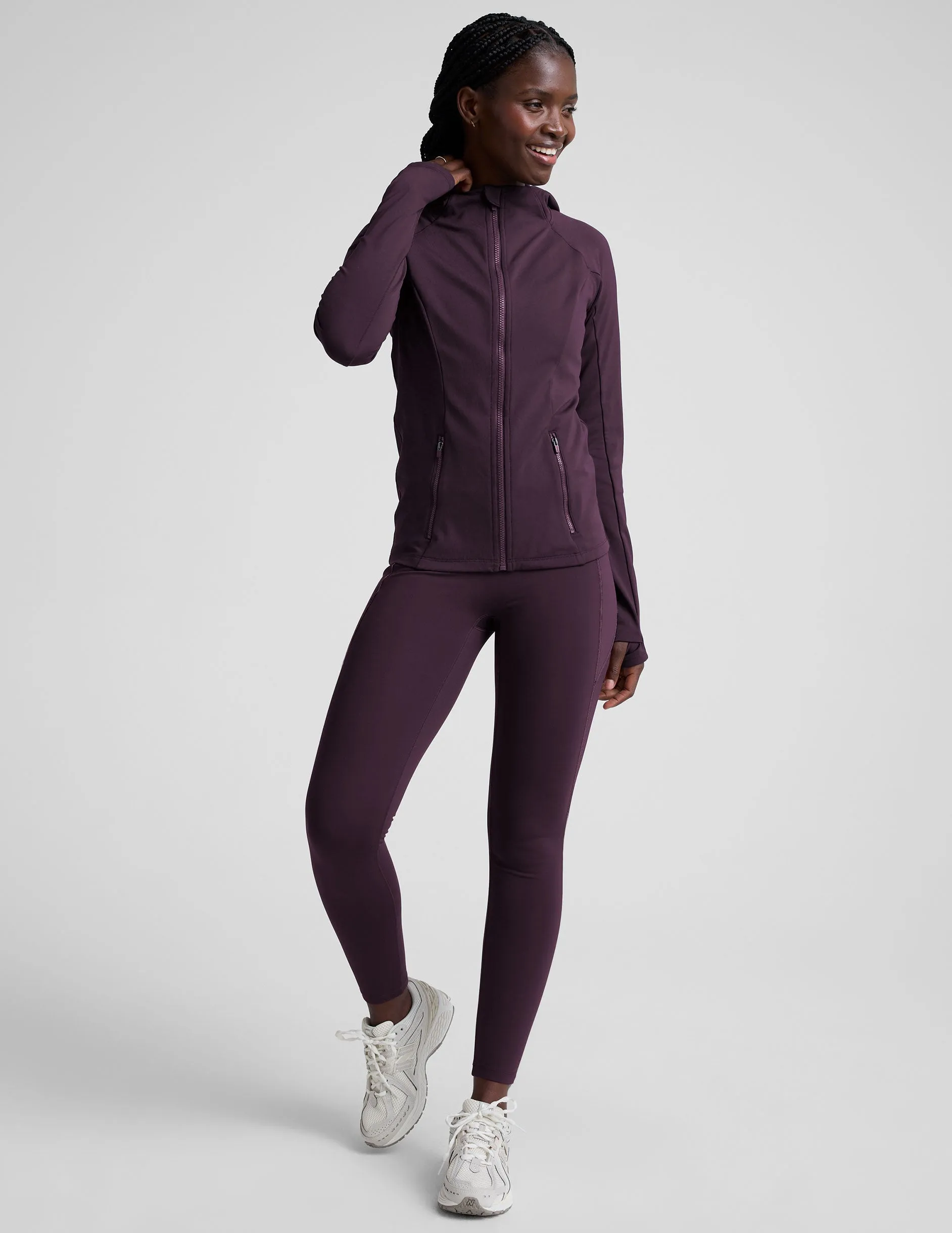 Pacer Fleece Full Zip Jacket sold by Beyond Yoga product image thumbnail 4