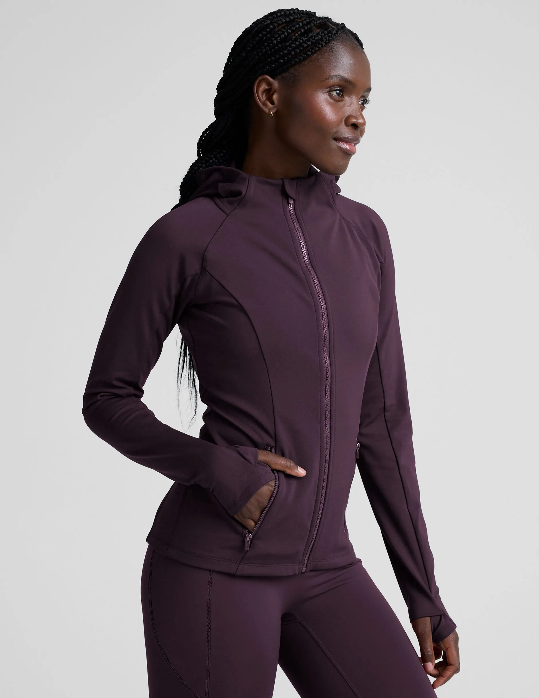 Pacer Fleece Full Zip Jacket sold by Beyond Yoga product image thumbnail 2