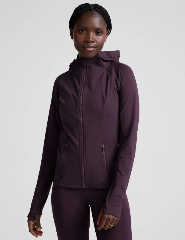 Pacer Fleece Full Zip Jacket sold by Beyond Yoga