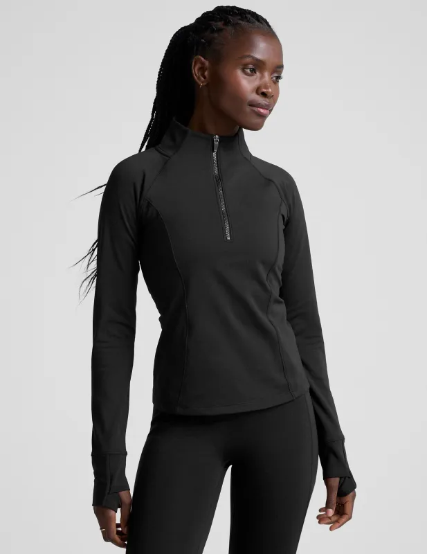 Pacer Fleece 1/4 Zip Pullover sold by Beyond Yoga