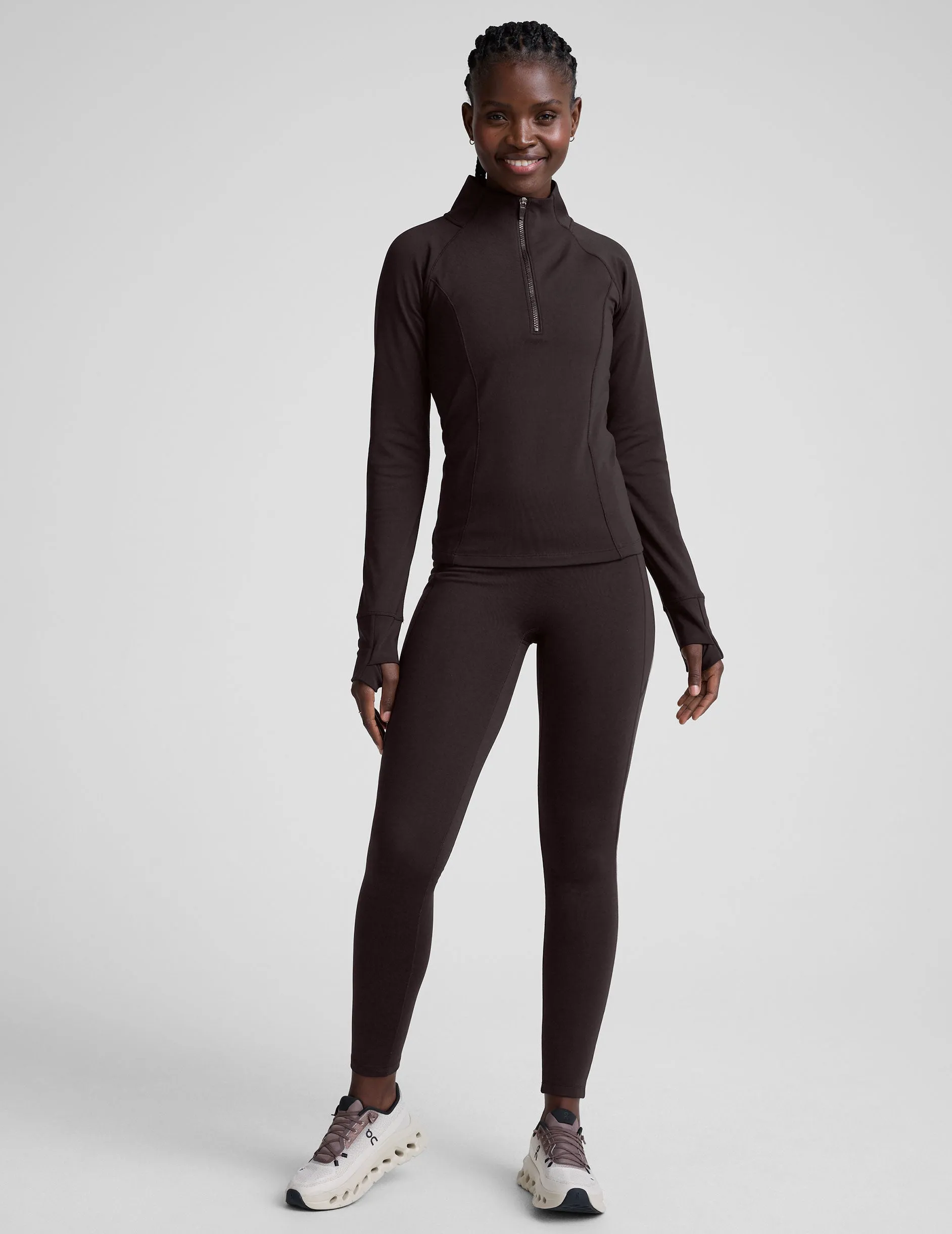 Pacer Fleece Zip Pocket Full Length Legging sold by Beyond Yoga product image thumbnail 5