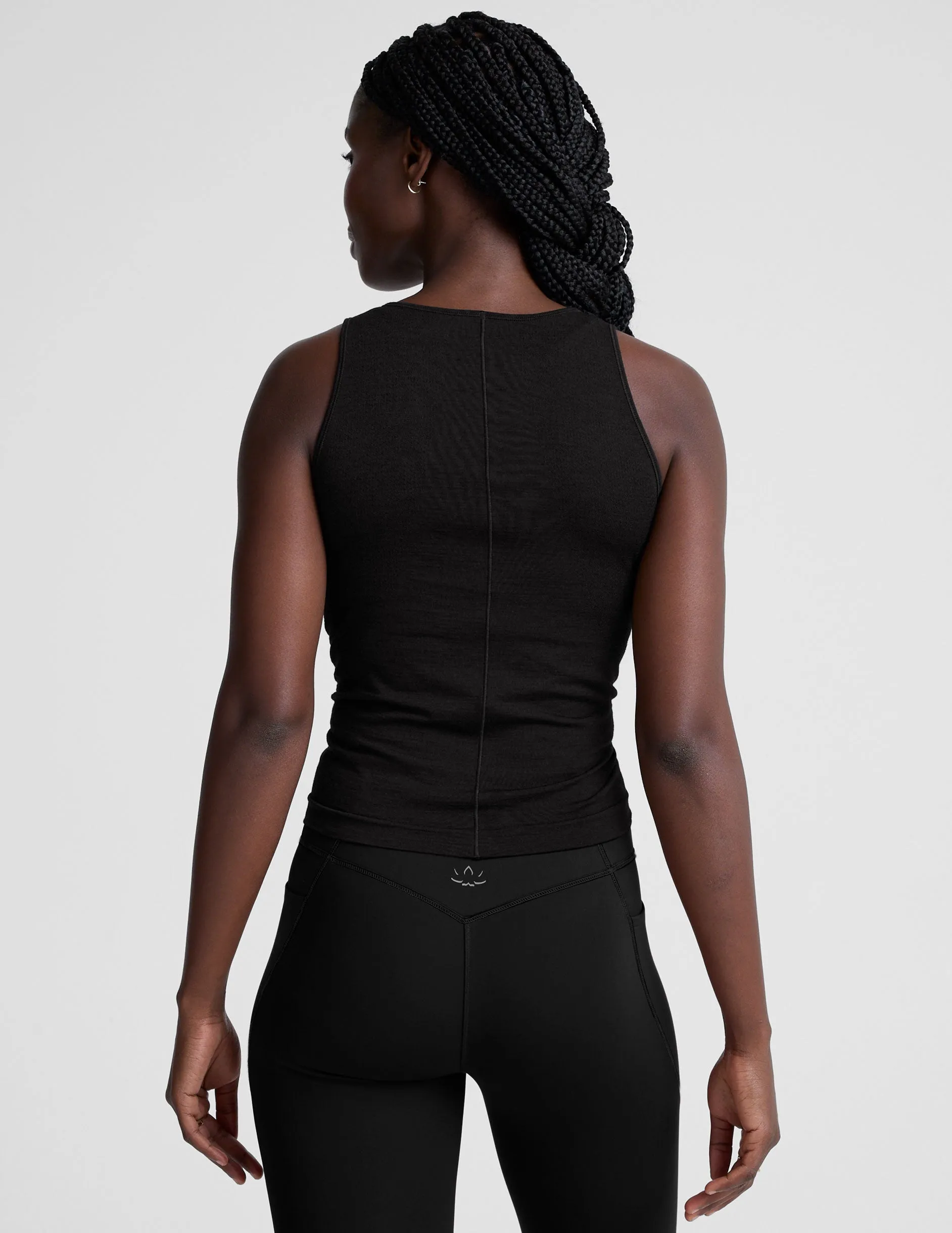 LuxeKnit Merino Wool Racerback Tank sold by Beyond Yoga product image thumbnail 4