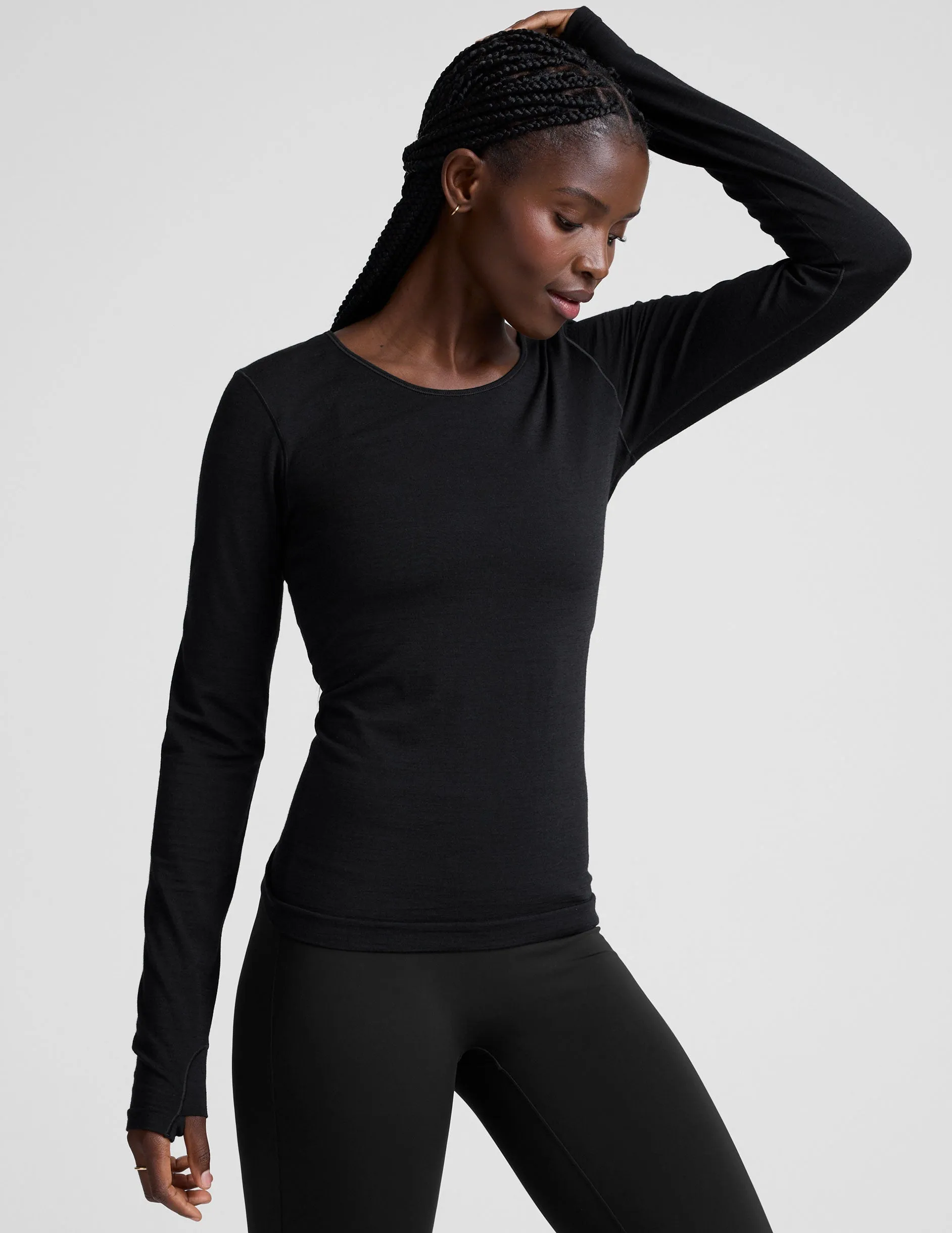 LuxeKnit Merino Wool Crewneck sold by Beyond Yoga product image thumbnail 2