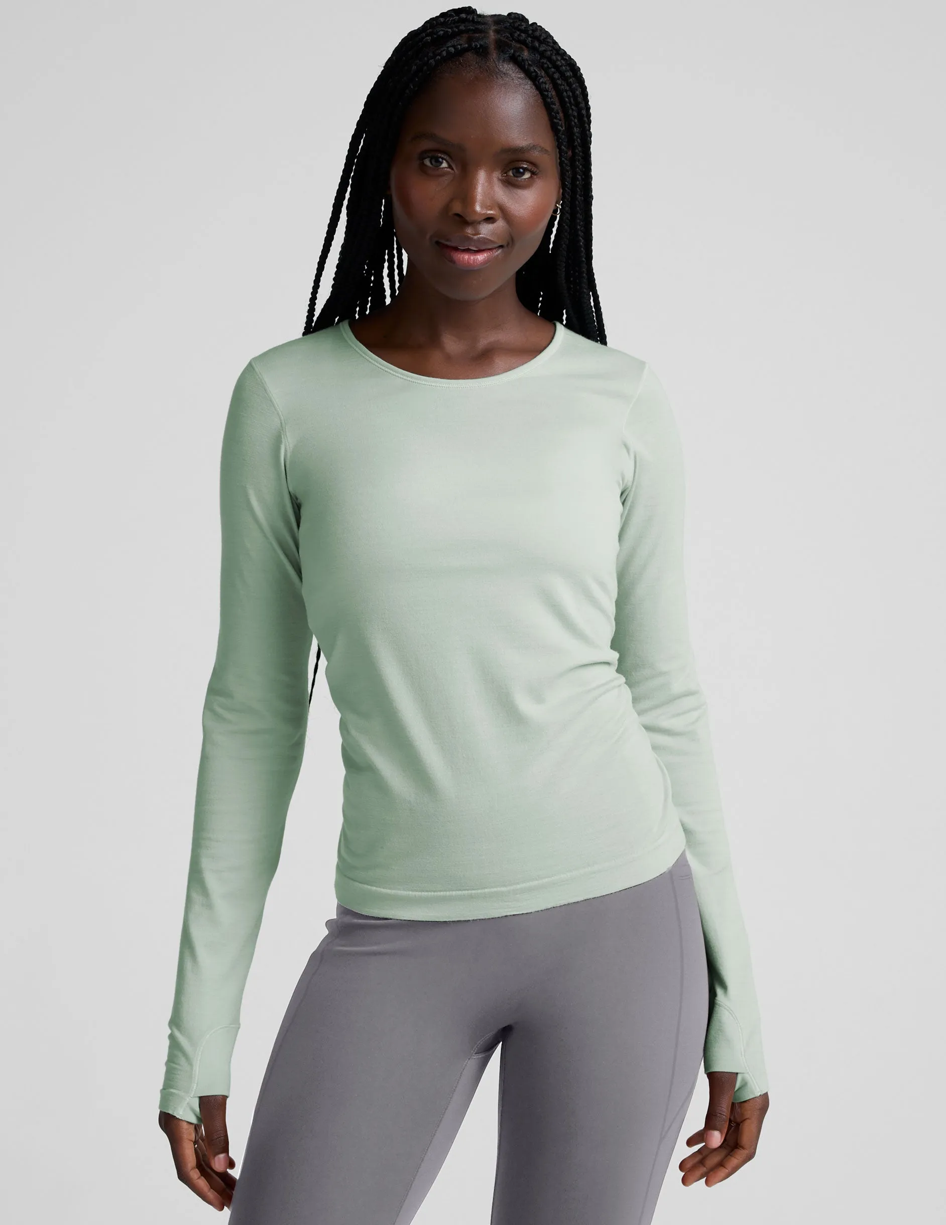 LuxeKnit Merino Wool Crewneck sold by Beyond Yoga