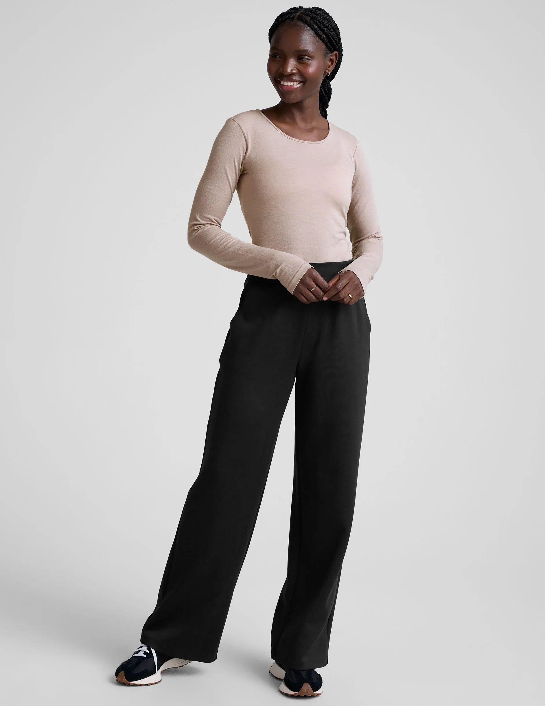 LuxeKnit Merino Wool Crewneck sold by Beyond Yoga product image thumbnail 5