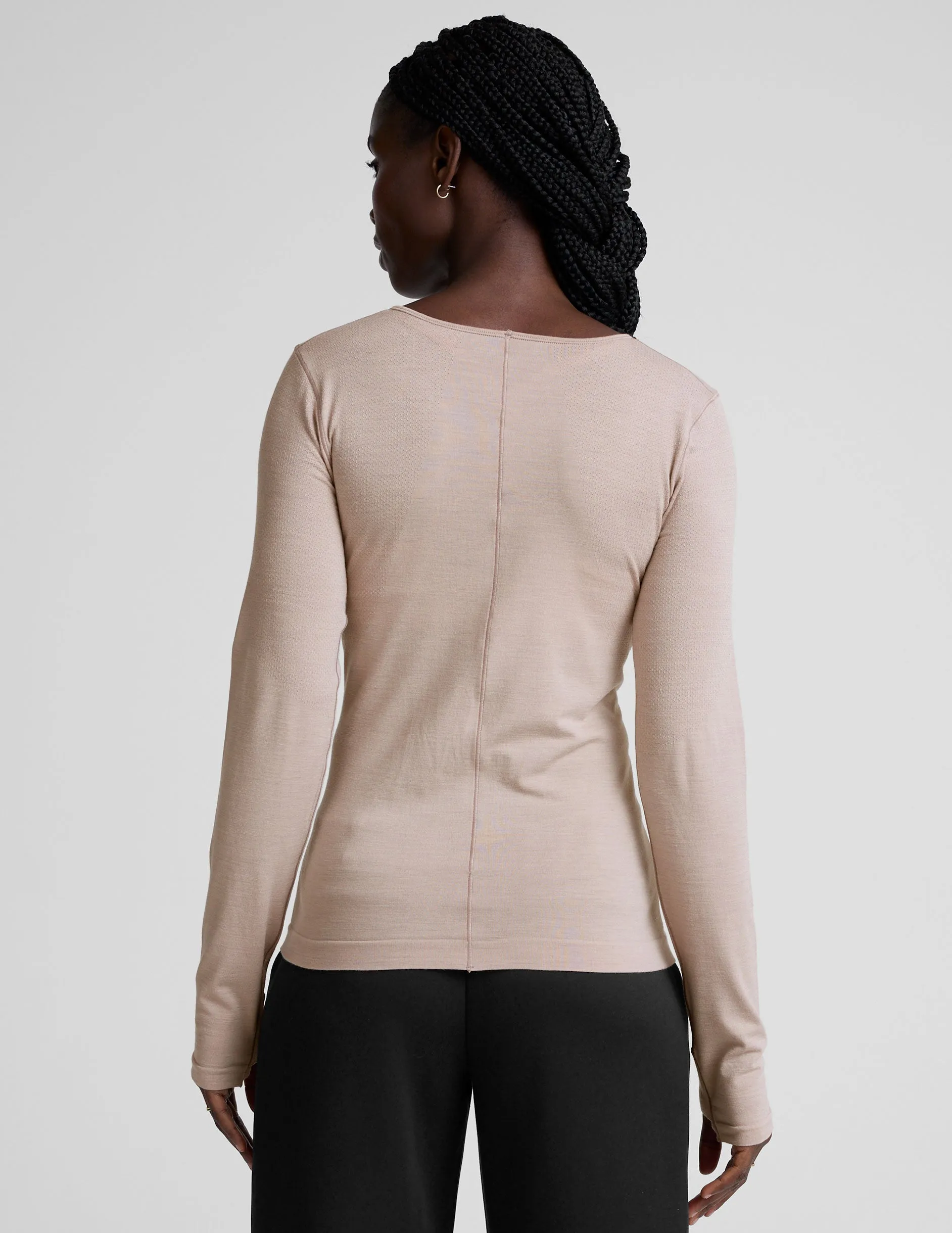 LuxeKnit Merino Wool Crewneck sold by Beyond Yoga product image thumbnail 3