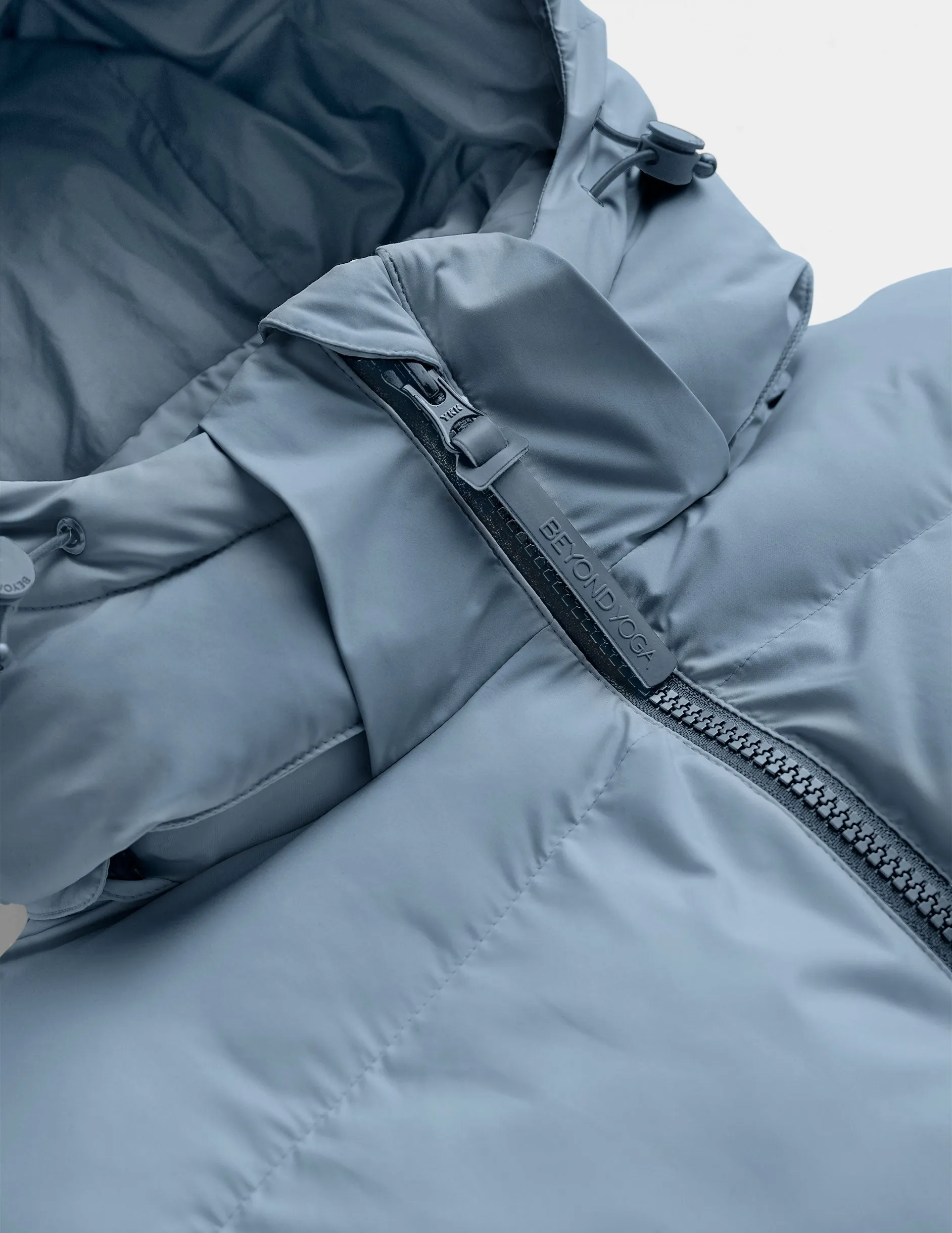 Warm Up Hooded Long Puffer Jacket sold by Beyond Yoga product image thumbnail 5