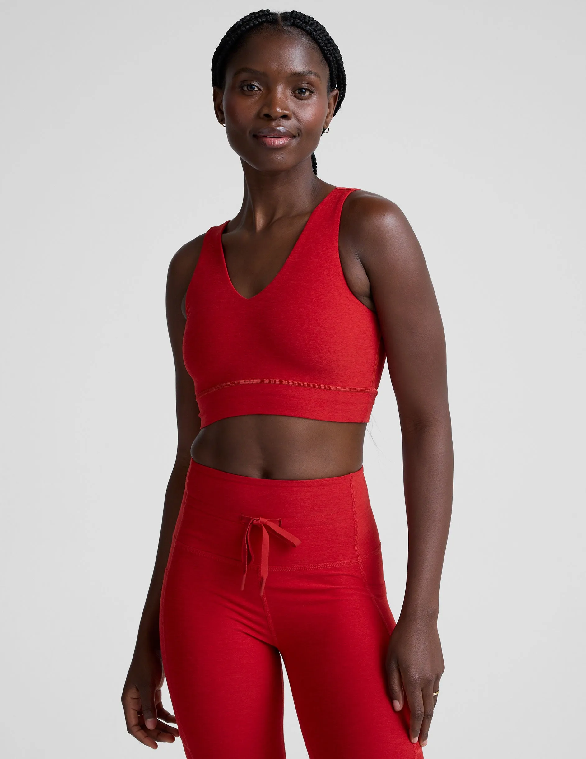 Spacedye™ Good Day Long Line Bra sold by Beyond Yoga
