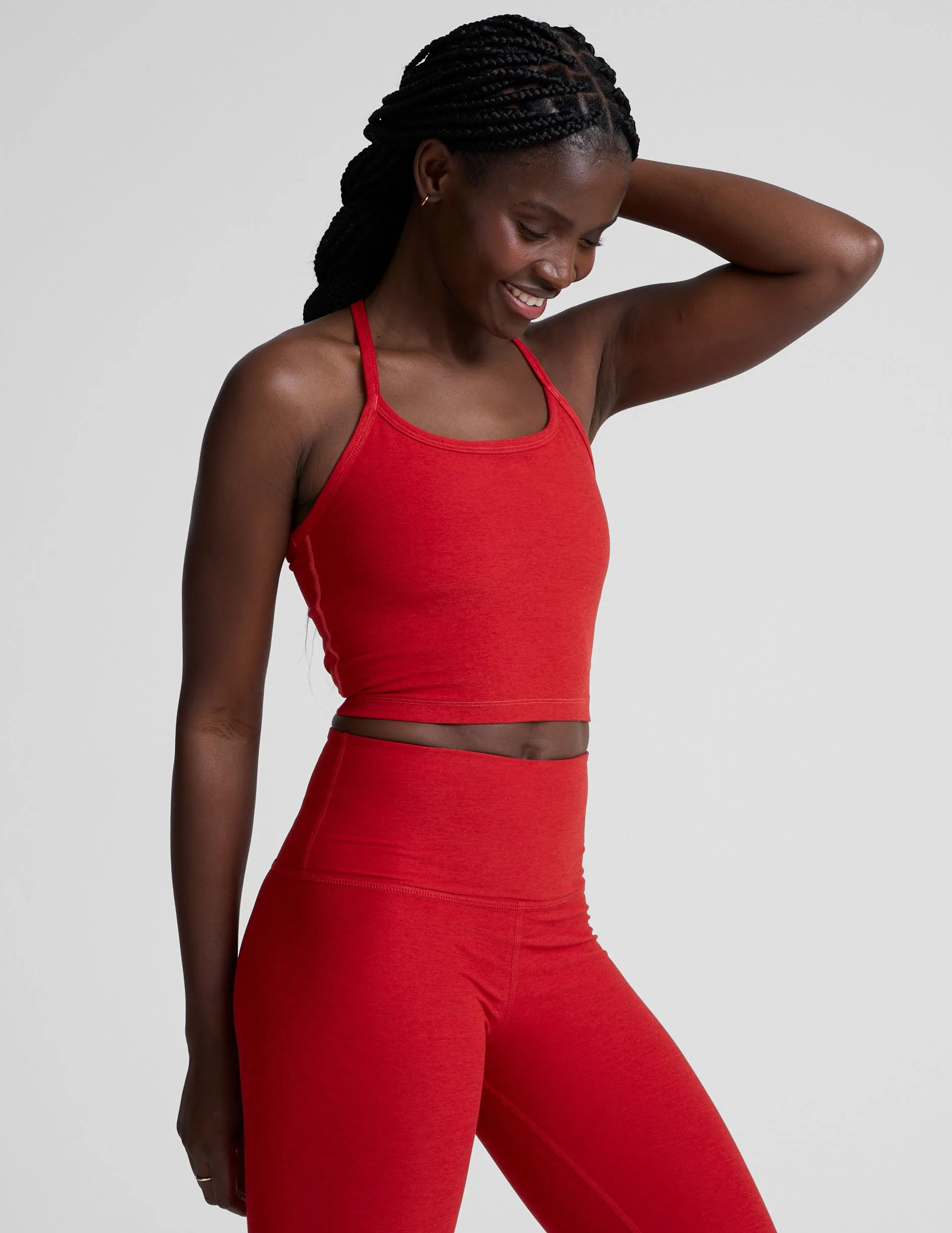 Spacedye™ Slim Racerback Cropped Tank sold by Beyond Yoga product image thumbnail 4