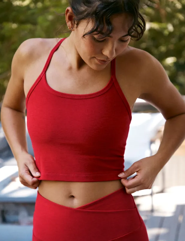 Spacedye Slim Racerback Cropped Tank sold by Beyond Yoga