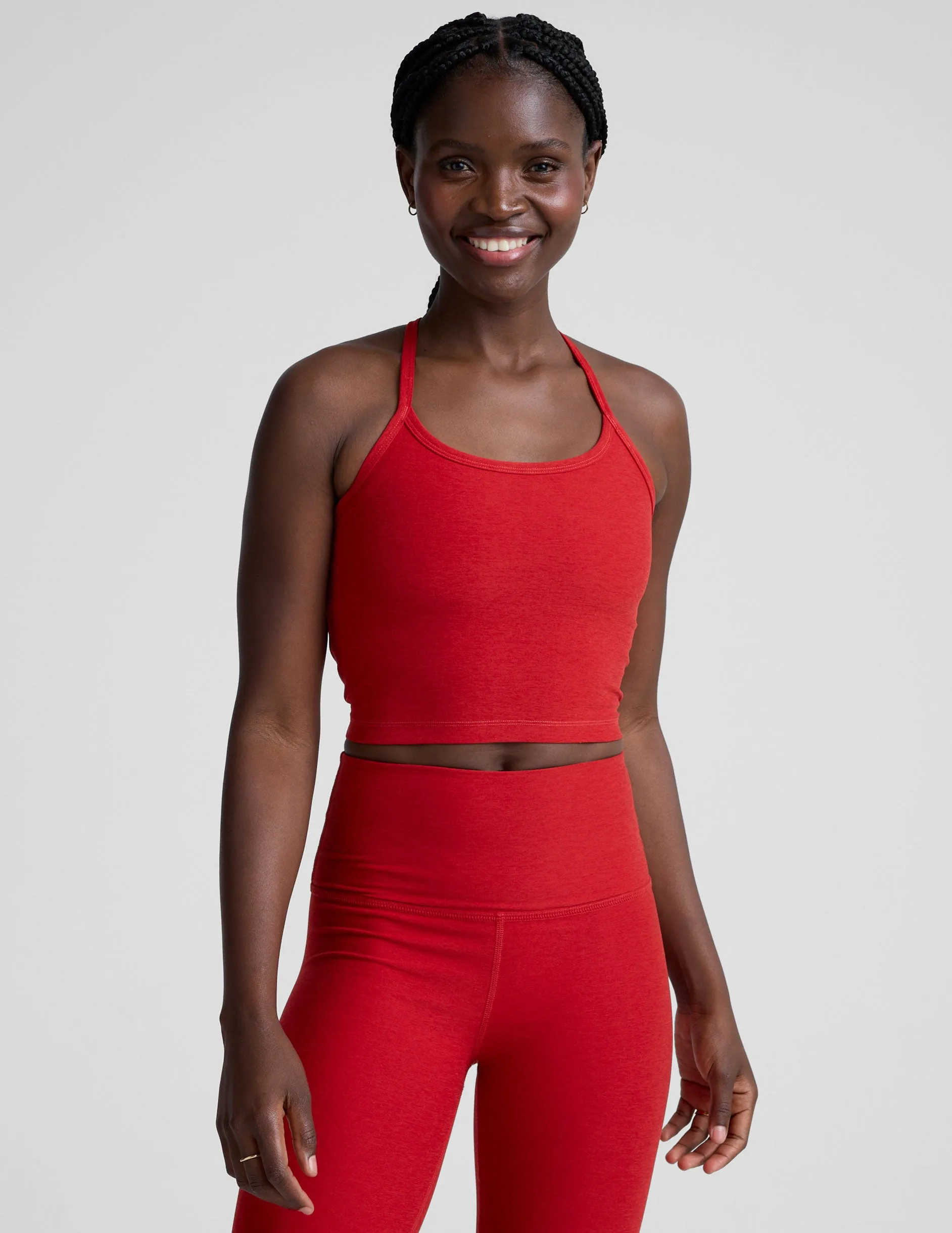 Spacedye™ Slim Racerback Cropped Tank sold by Beyond Yoga product image thumbnail 3