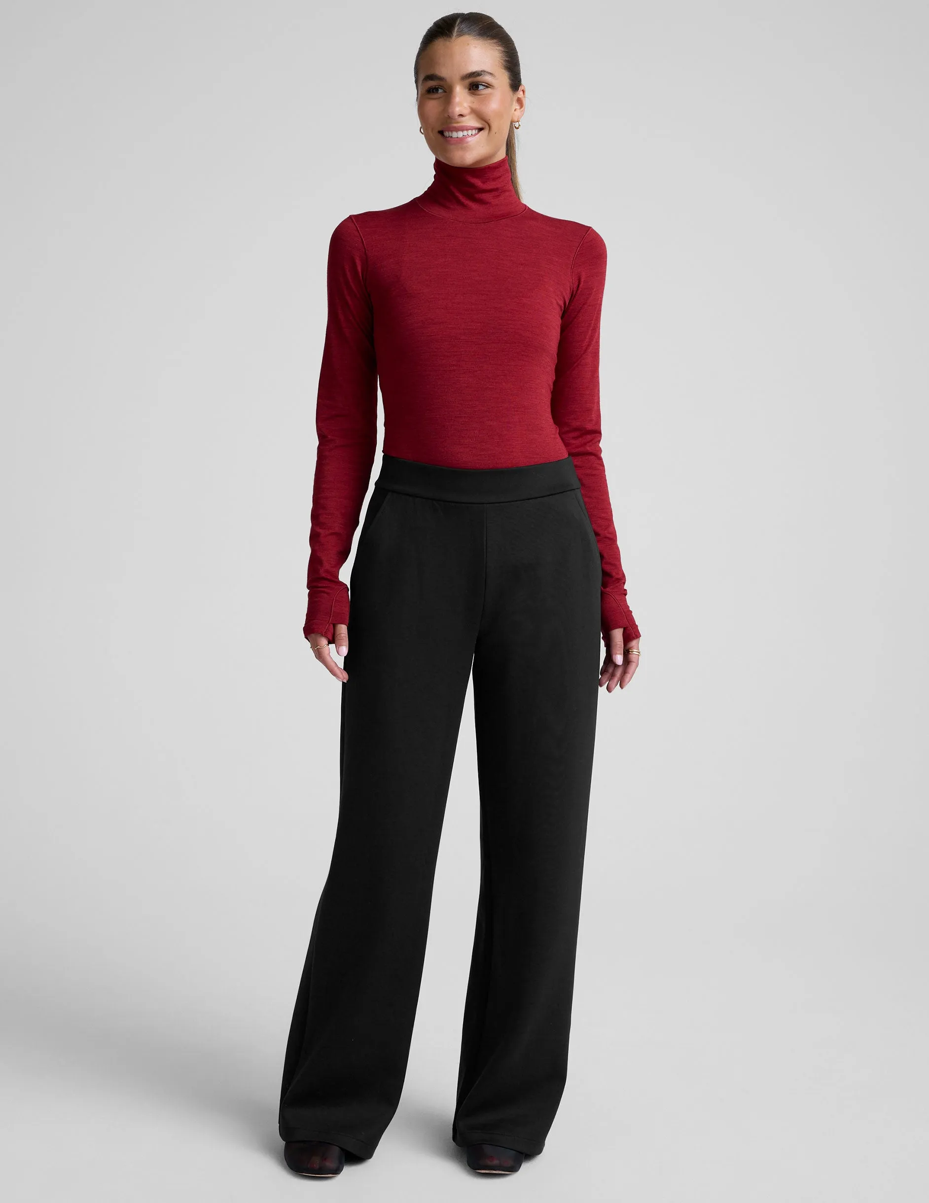 LuxeKnit Merino Wool Turtleneck sold by Beyond Yoga product image thumbnail 5