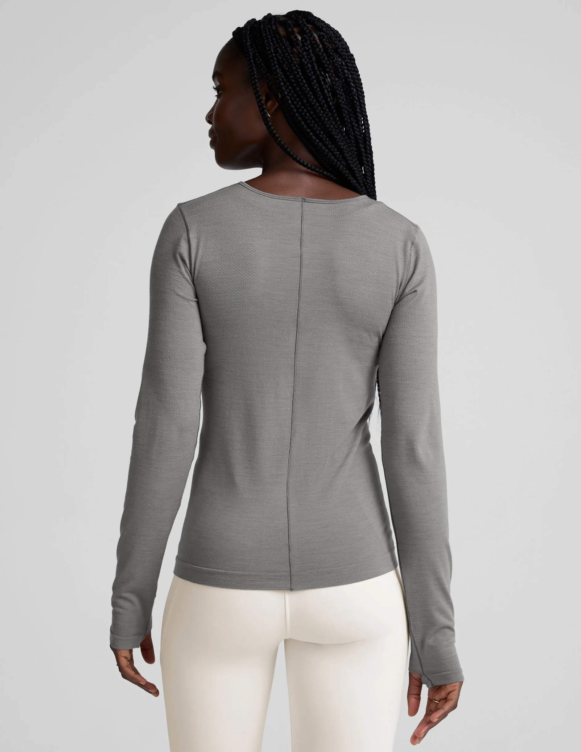 LuxeKnit Merino Wool Crewneck sold by Beyond Yoga product image thumbnail 4