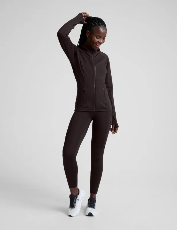 Pacer Fleece Full Zip Jacket sold by Beyond Yoga