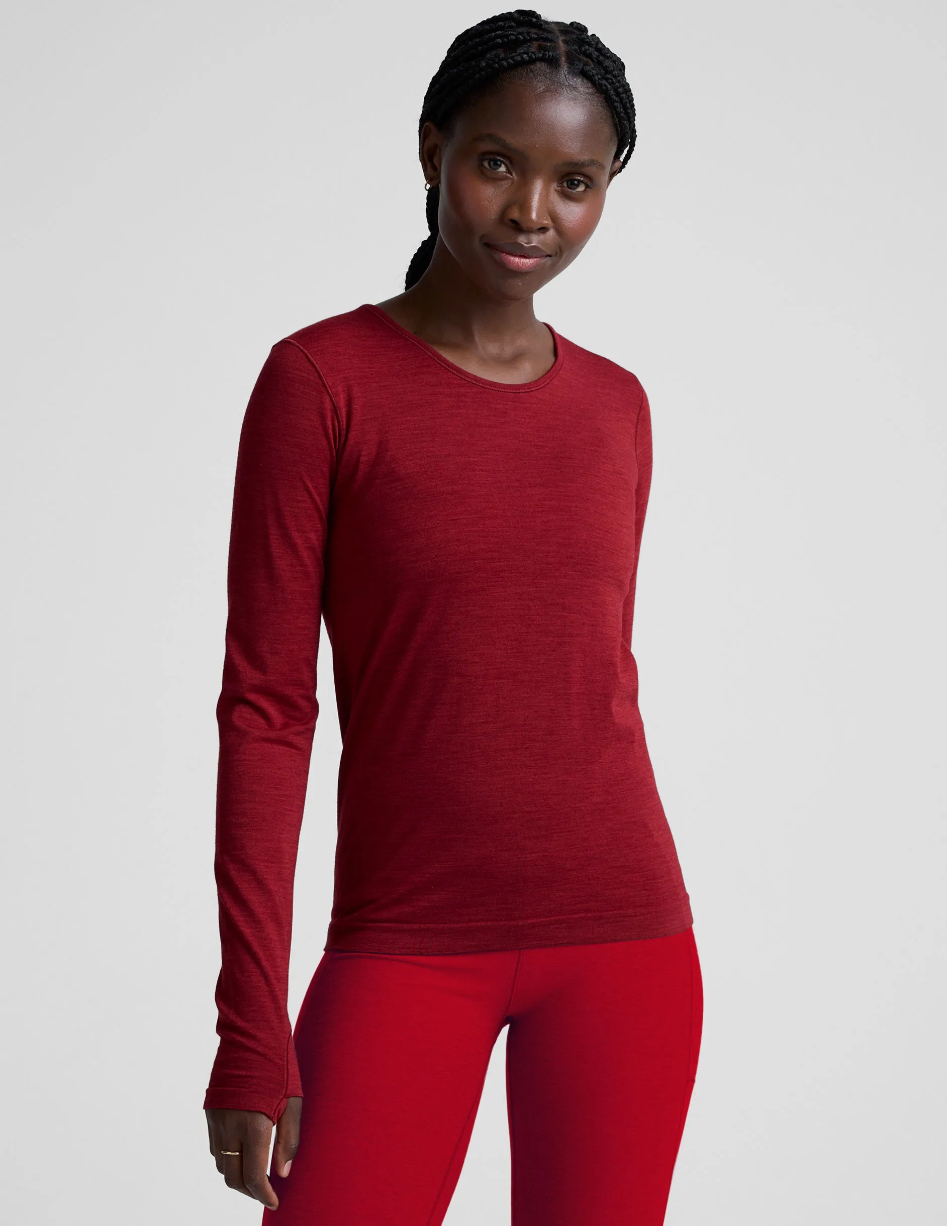 LuxeKnit Merino Wool Crewneck sold by Beyond Yoga product image thumbnail 2