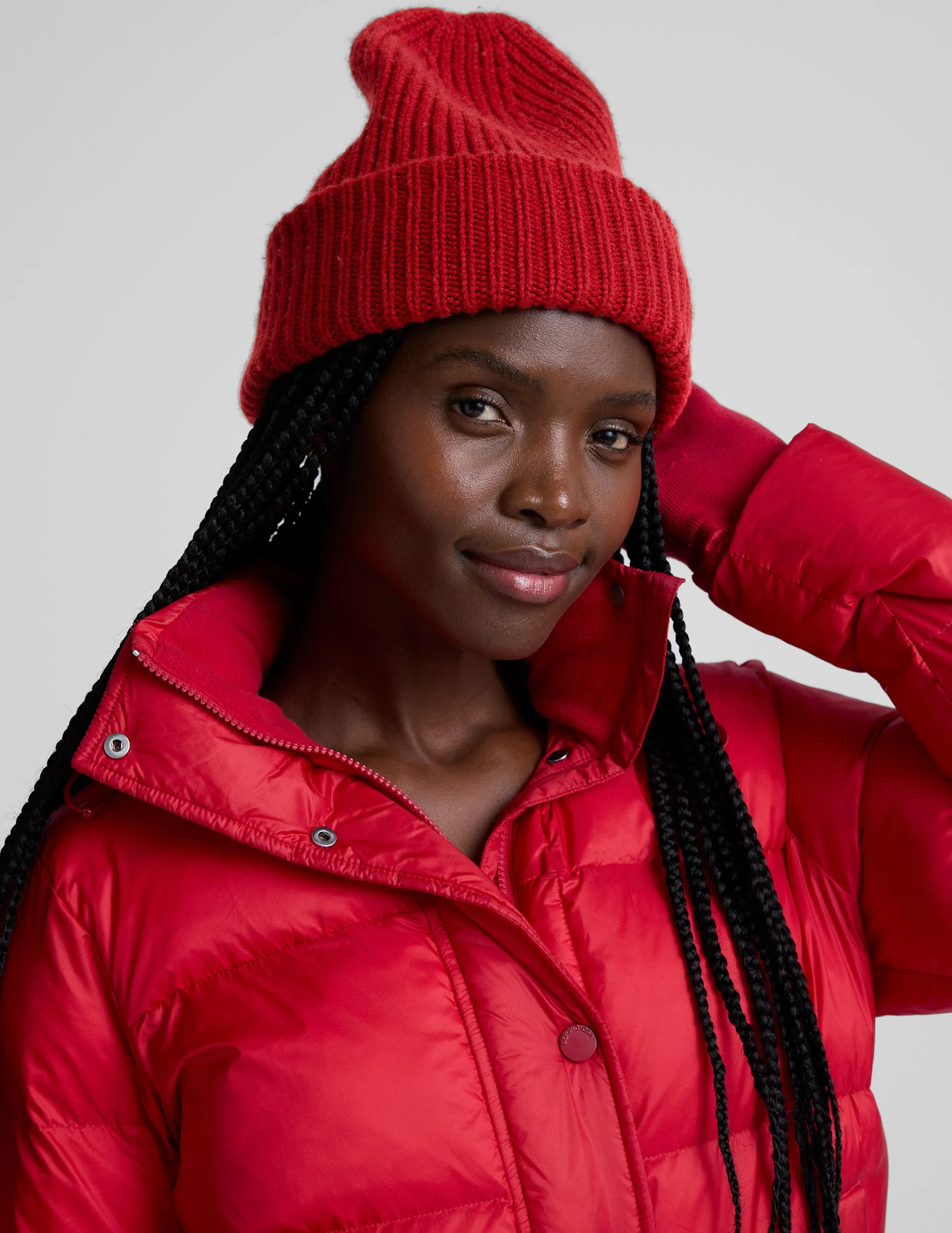 Wool-Cashmere Beanie sold by Beyond Yoga