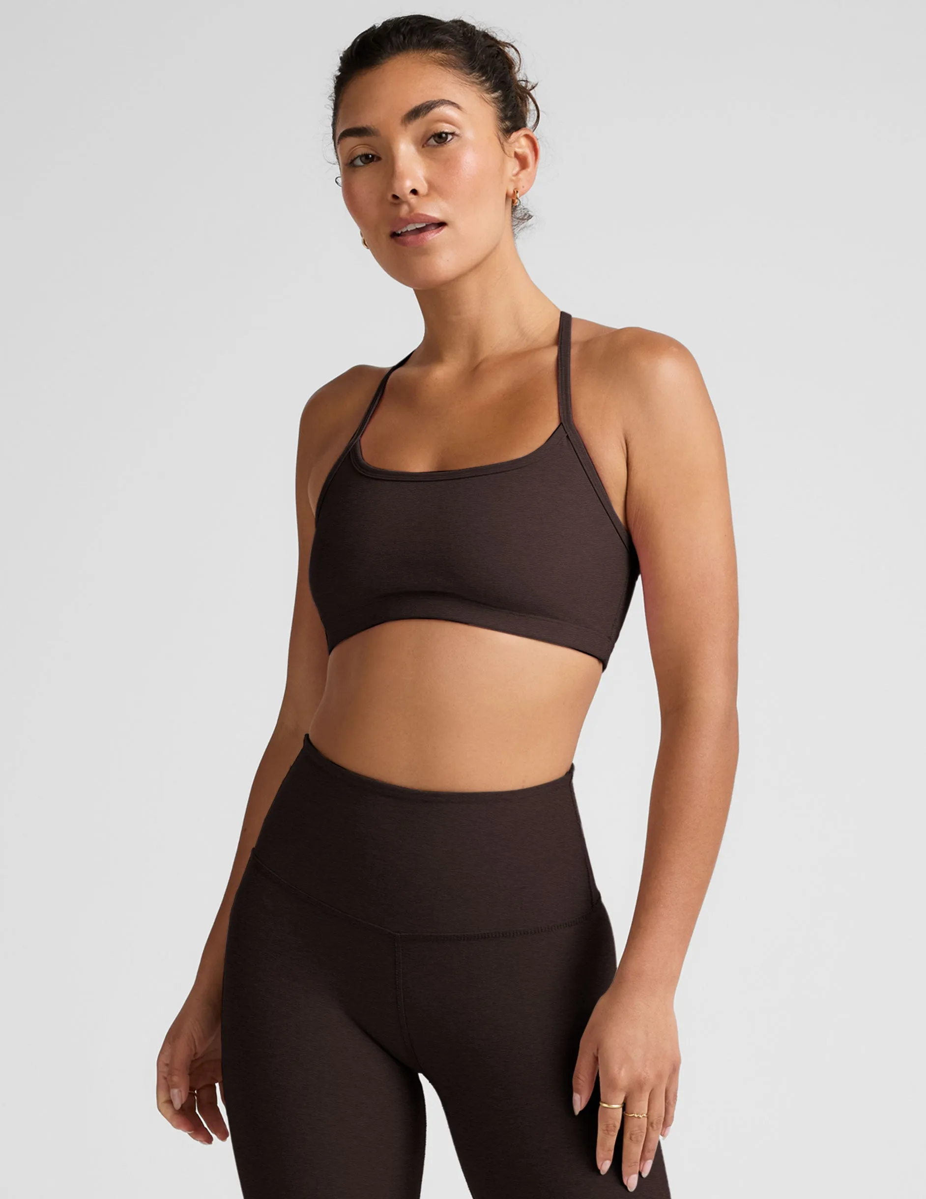 Spacedye Slim Racerback Bra sold by Beyond Yoga