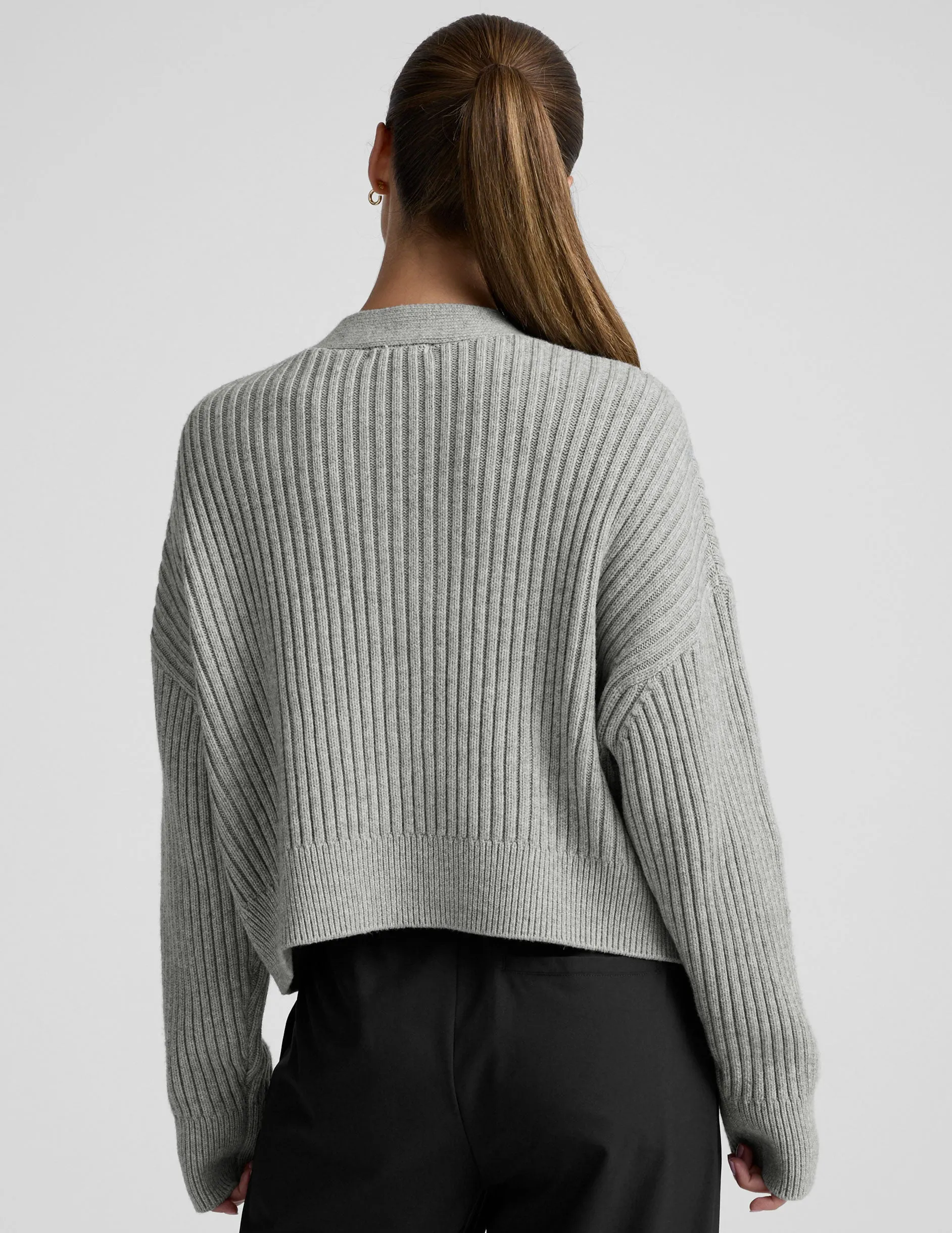 Wool Blend Cardigan sold by Beyond Yoga product image thumbnail 3