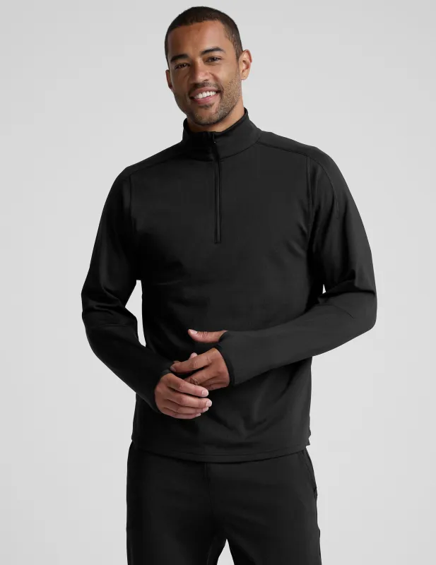 Pacer Fleece Quarter Zip Men's Pullover sold by Beyond Yoga