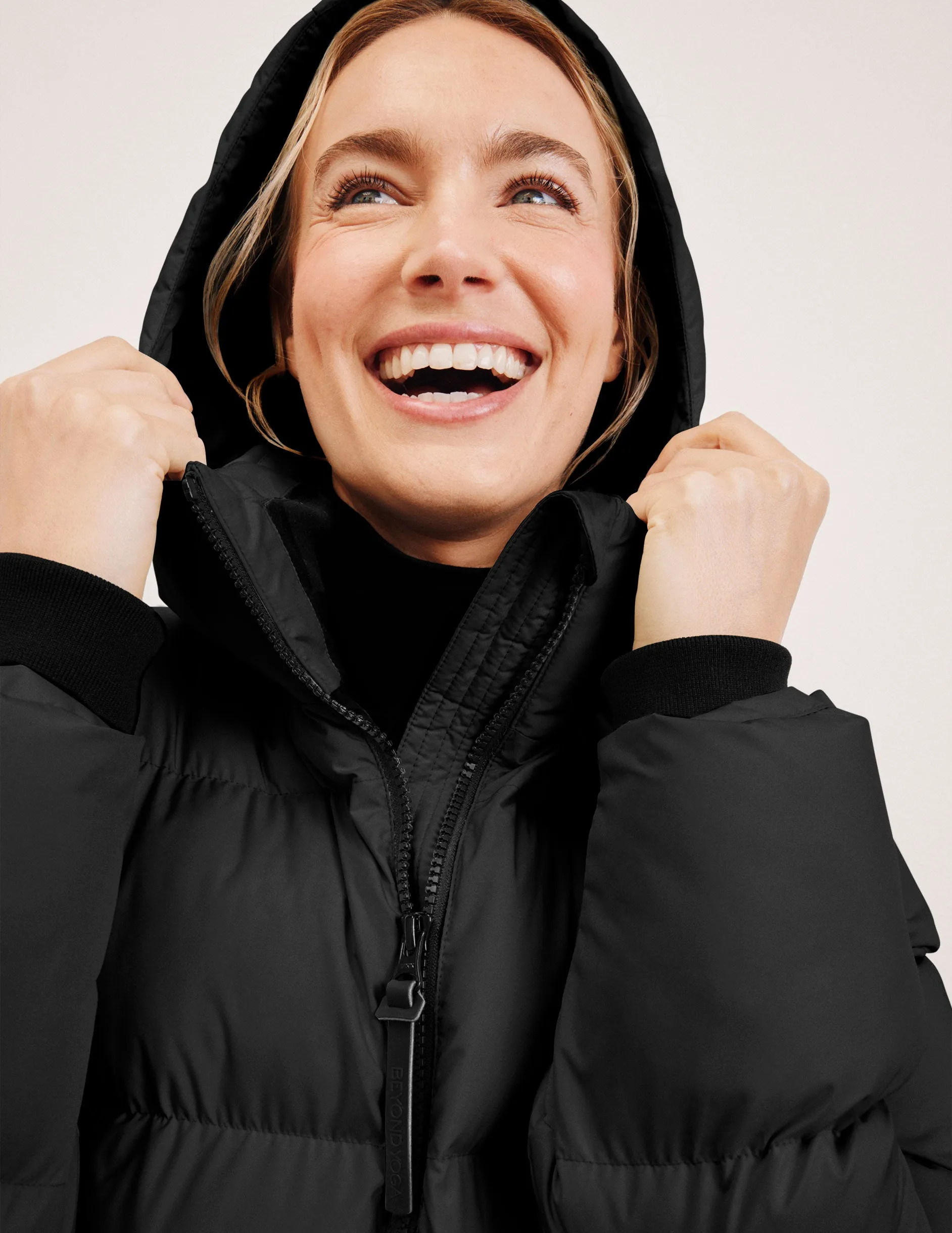 Warm Up Mid Length Puffer Jacket sold by Beyond Yoga product image thumbnail 3