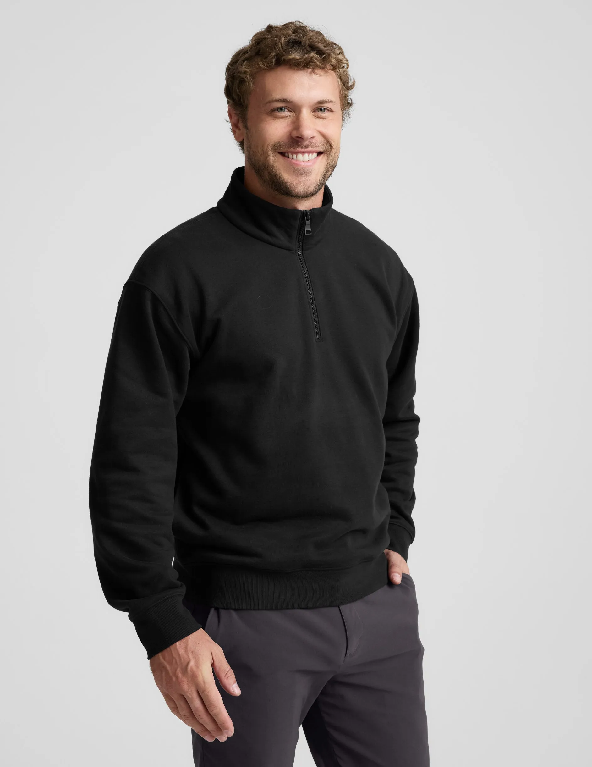LuxeFleece Men's Half Zip Pullover sold by Beyond Yoga