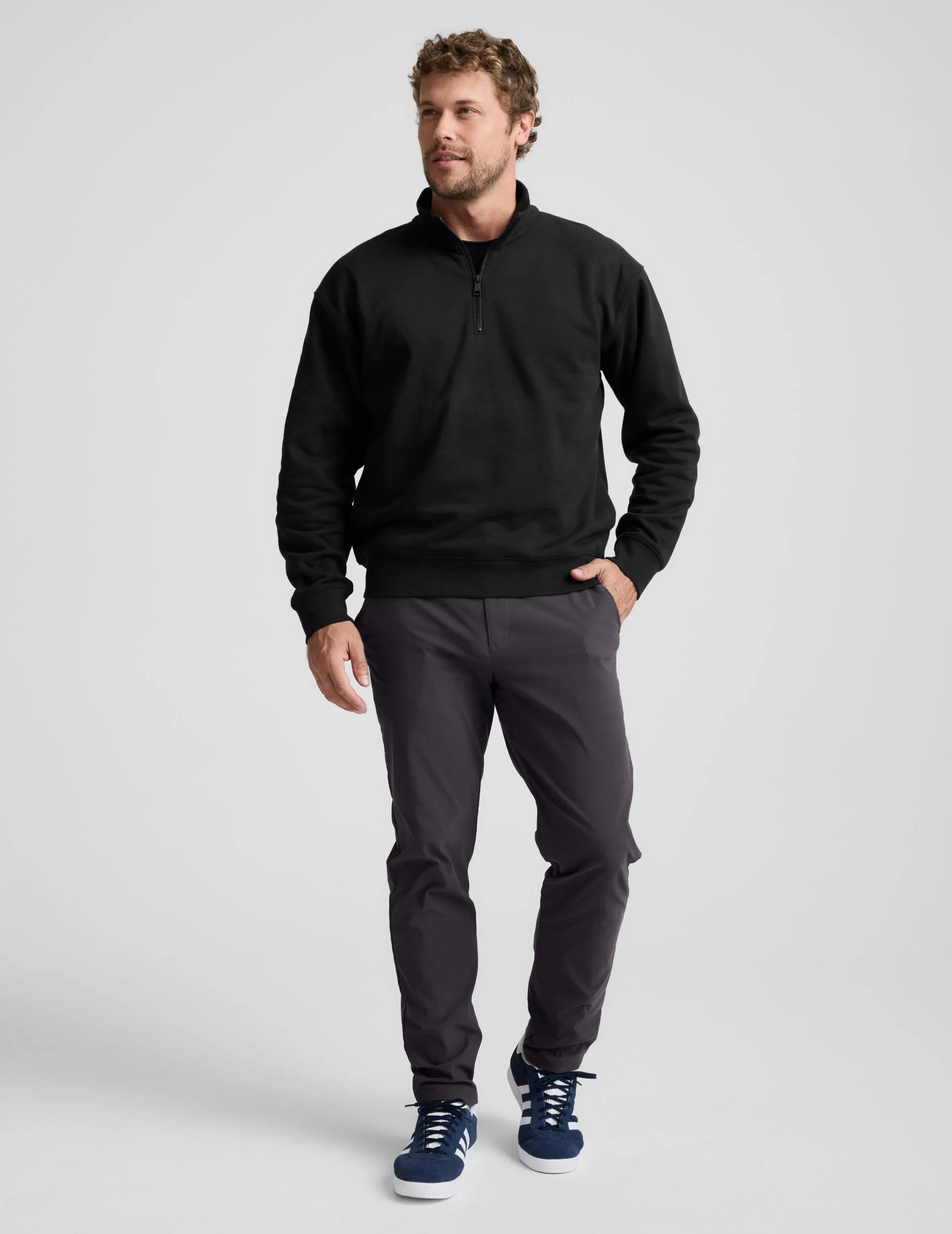 LuxeFleece Men's Half Zip Pullover sold by Beyond Yoga product image thumbnail 3