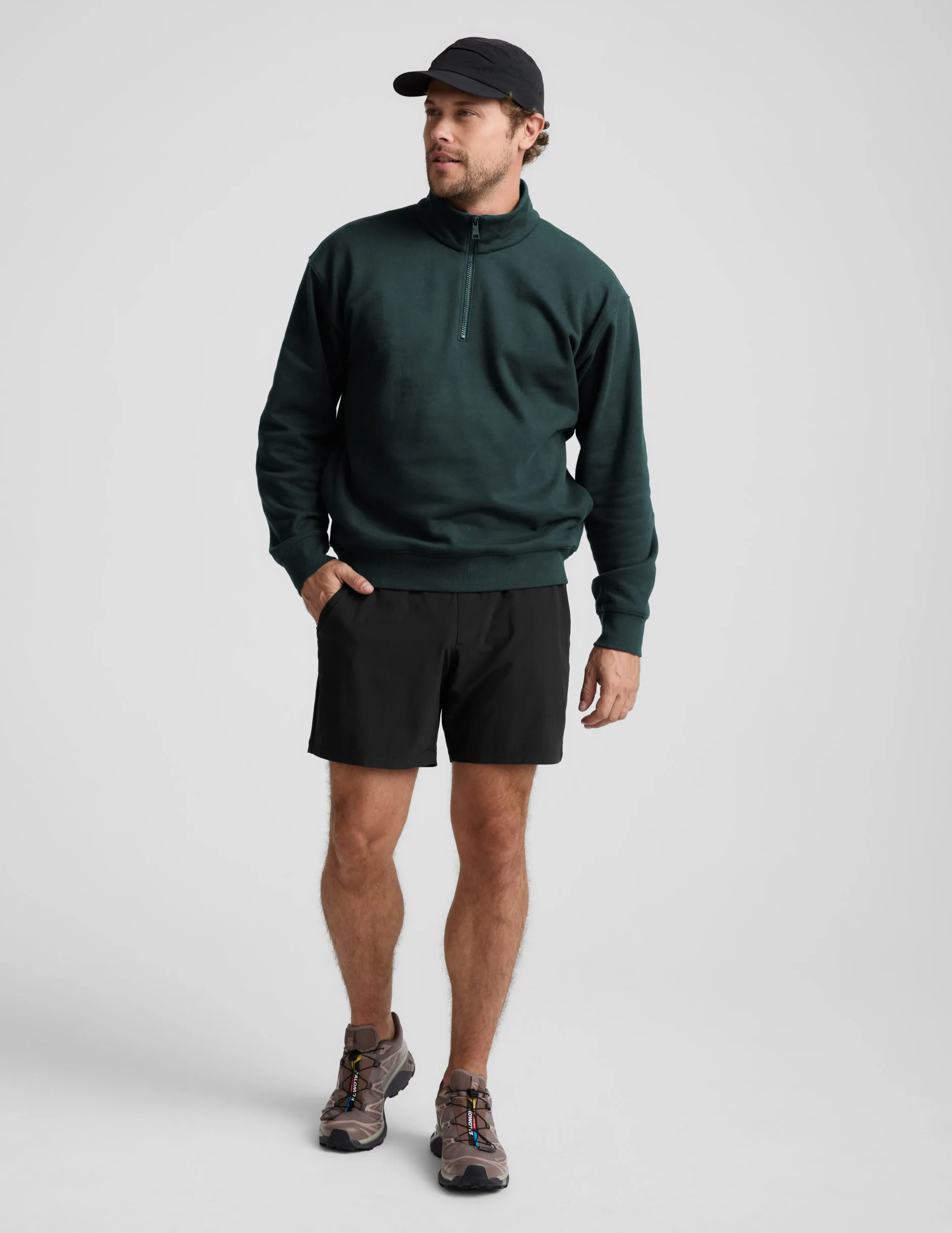 LuxeFleece™ Men's Half Zip Pullover sold by Beyond Yoga product image thumbnail 3