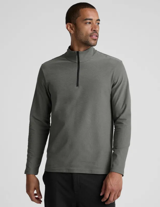 Spacedye Terrain Men's Quarter Zip Pullover sold by Beyond Yoga